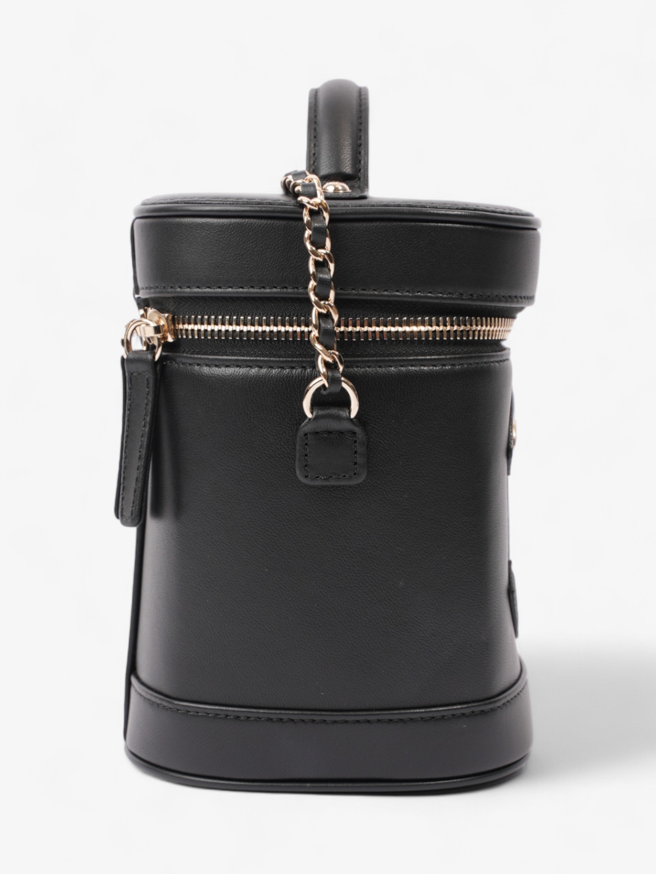 Chanel Coco Vanity Bag Black Caviar Leather