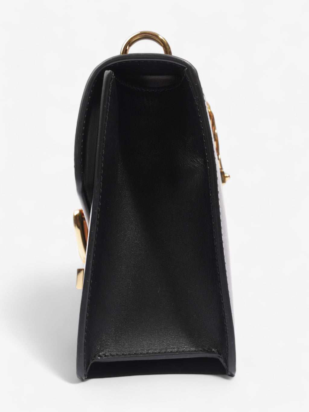 Gucci Sylvie Black / Green / Red Calfskin Leather Small