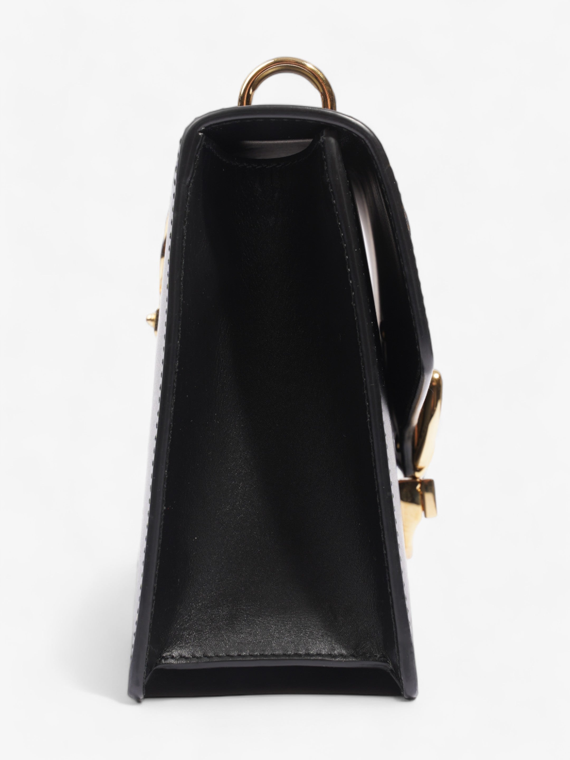 Gucci Sylvie Black / Green / Red Calfskin Leather Small