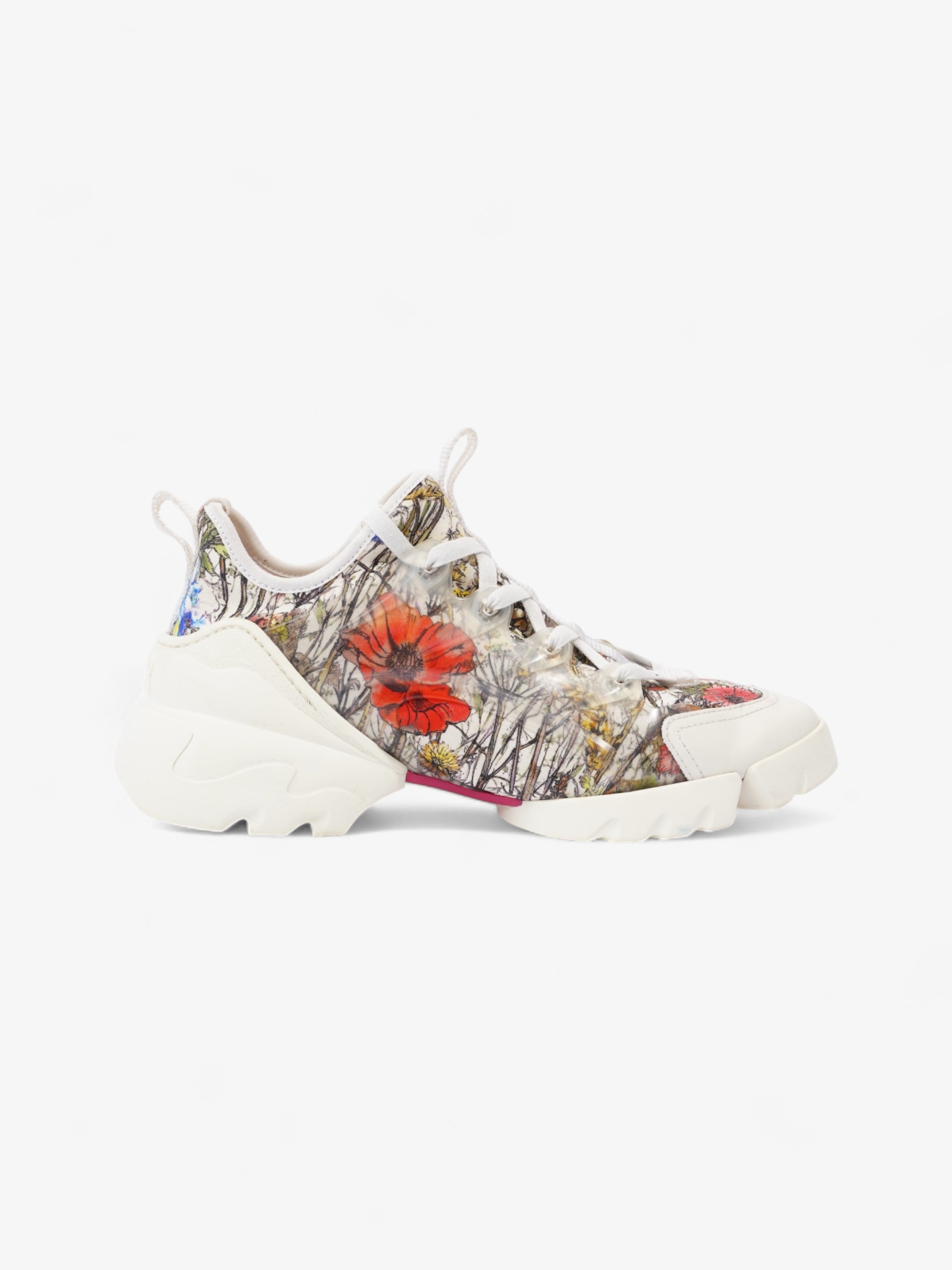 Christian Dior D-Connect White / Multicoloured Neoprene EU 38 UK 5
