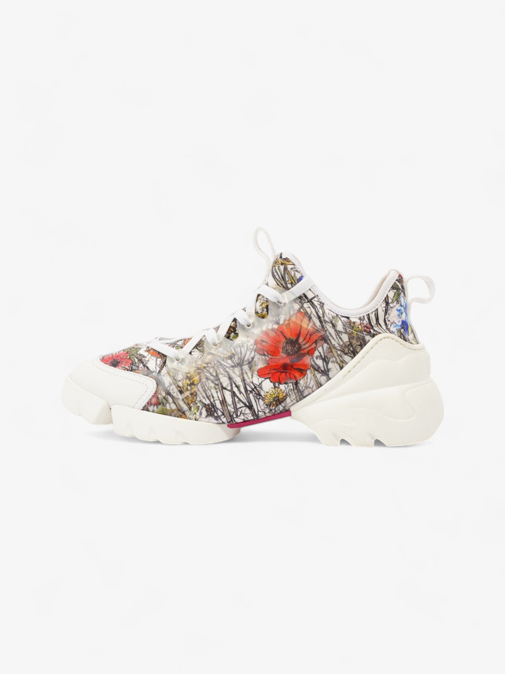 Christian Dior D-Connect White / Multicoloured Neoprene EU 38 UK 5