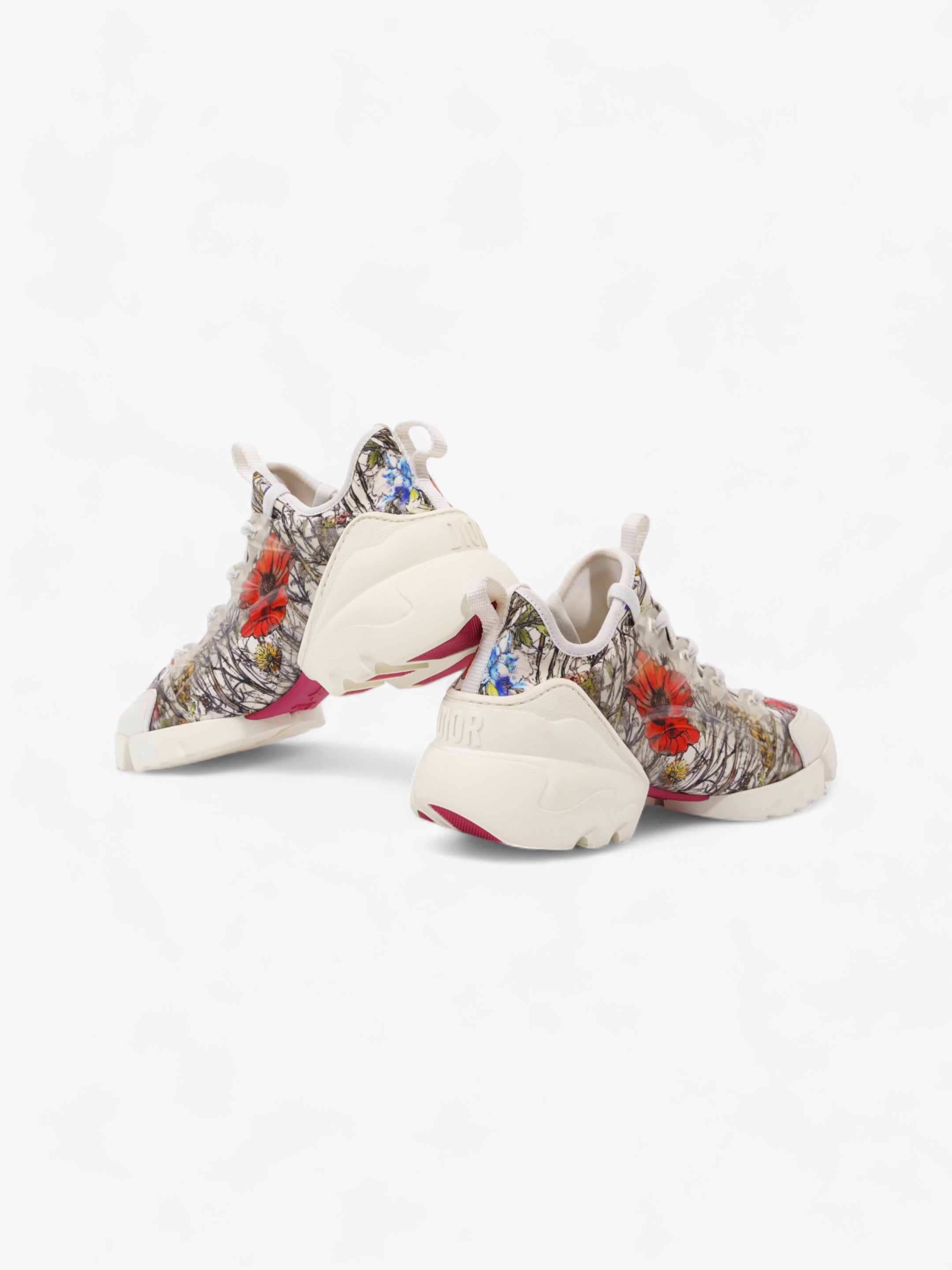 Christian Dior D-Connect White / Multicoloured Neoprene EU 38 UK 5