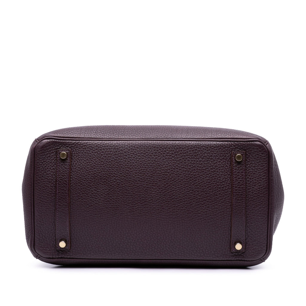 Birkin Handbag Black Togo with Gold Hardware 35