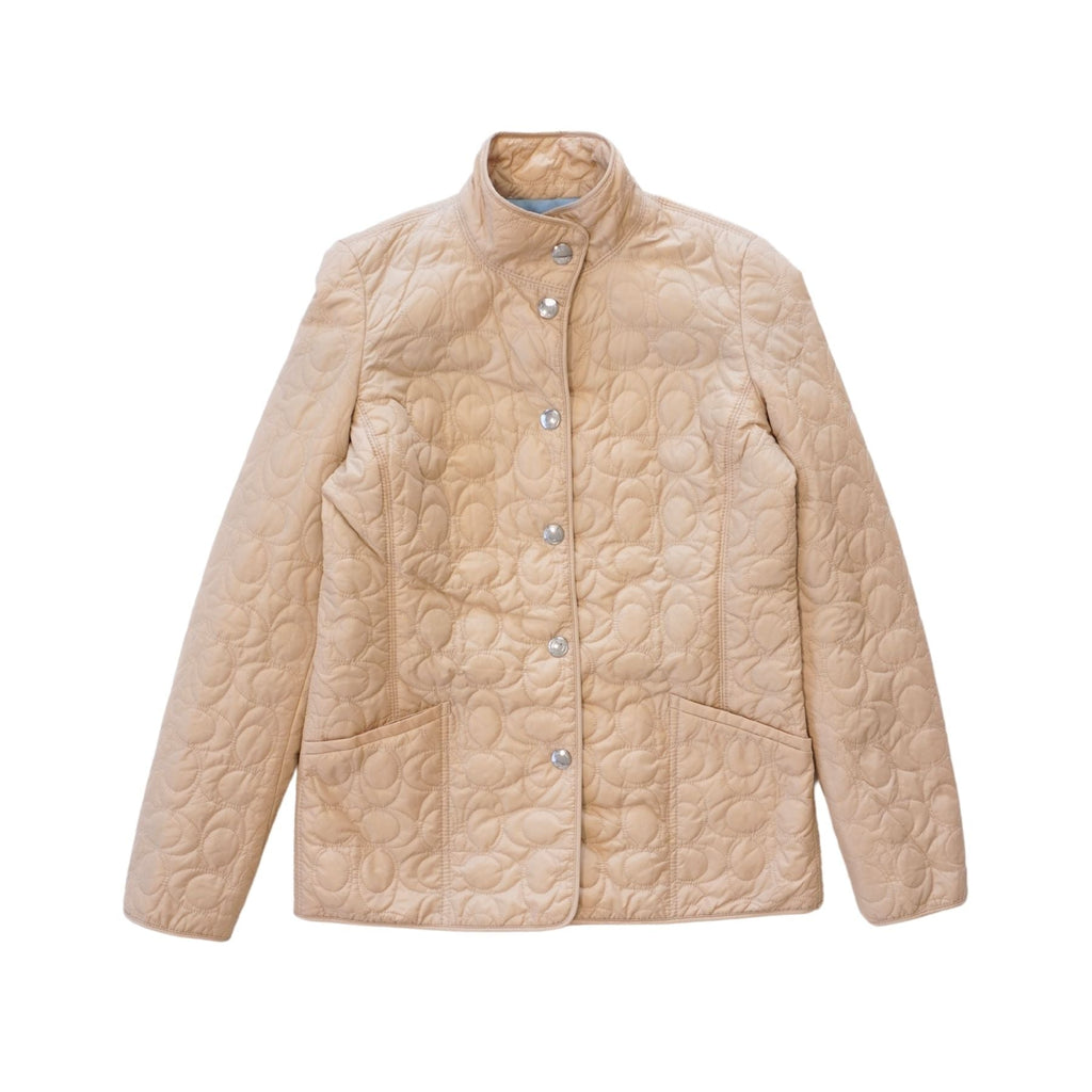 Coach 'Signature Quilted Hacking' Jacket  - Women's XS