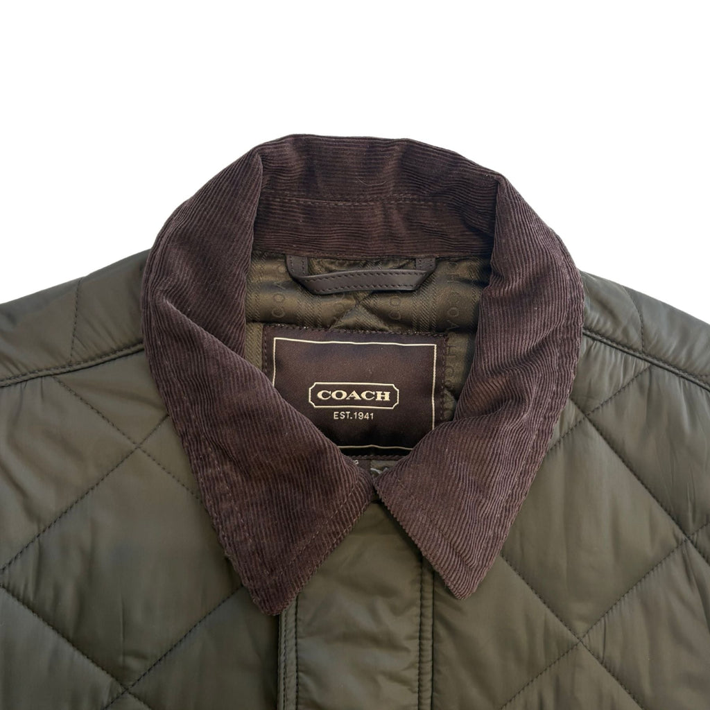 Coach 'Quilted Hacking' Jacket - Men's L