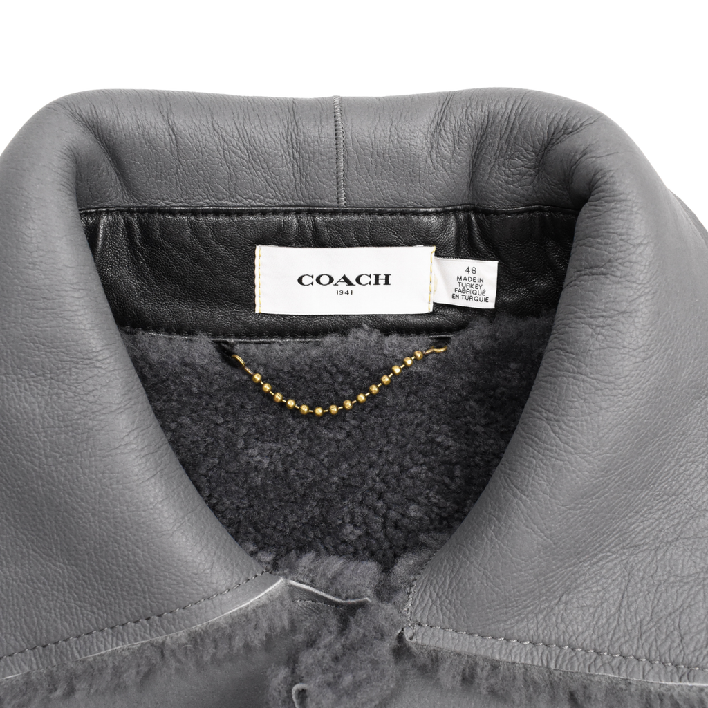 Coach Shearling Jacket - Men's 48
