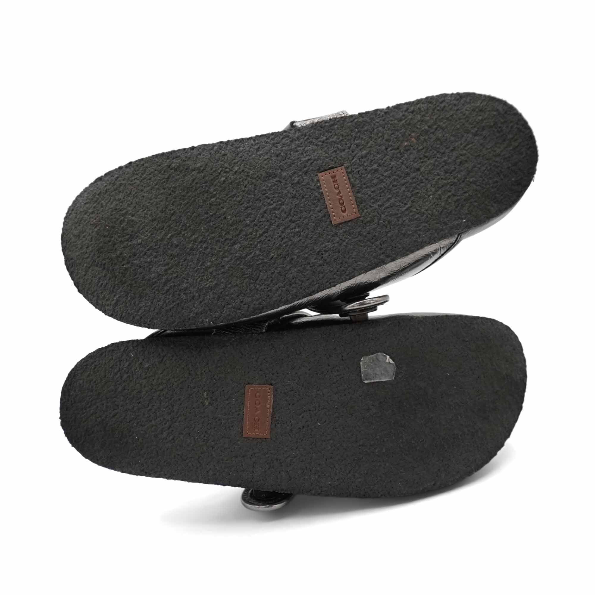 Coach 'Blake' Metallic Clogs - Women's 37.5