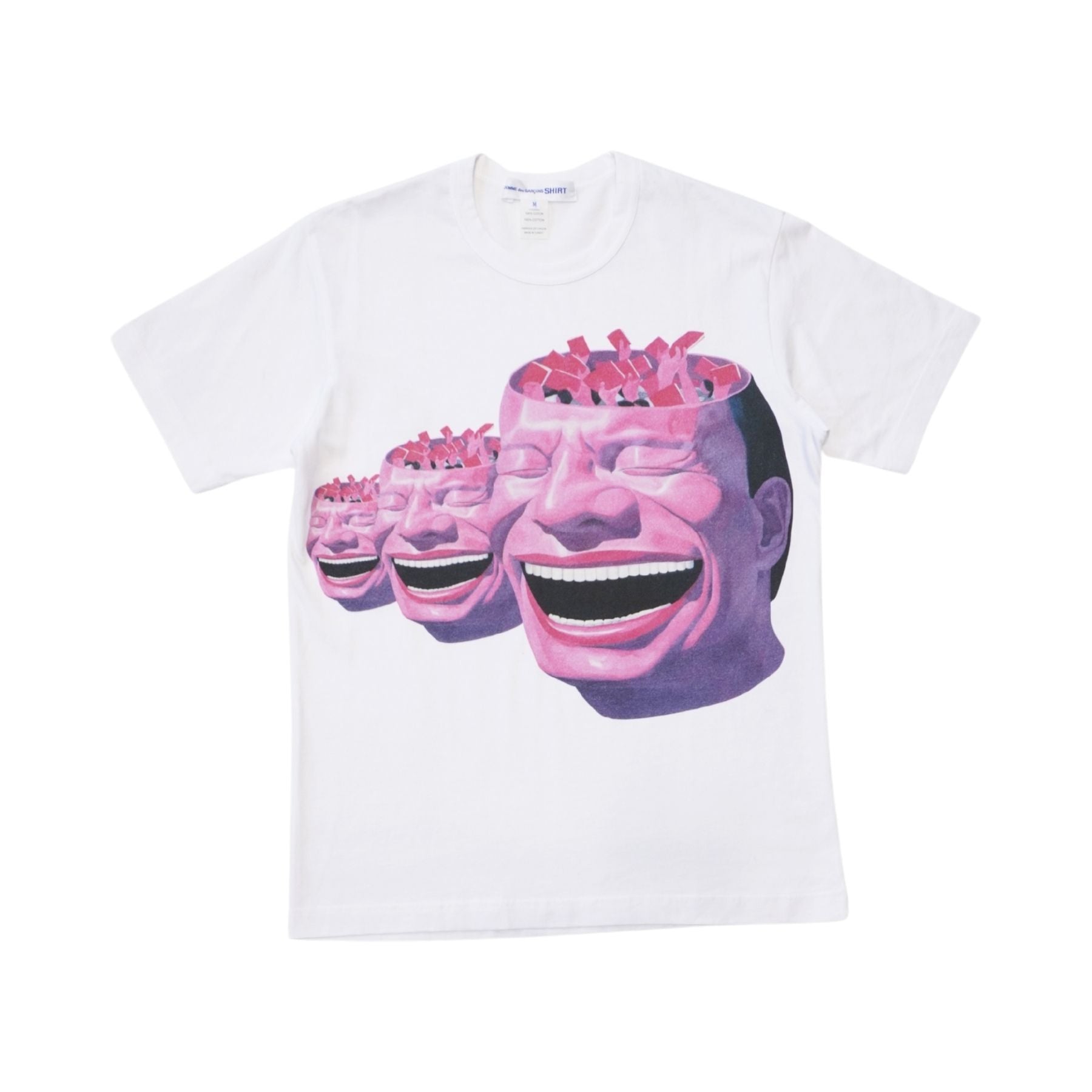 Comme Des Garcons Shirt 'Smile' T-Shirt - Men's M