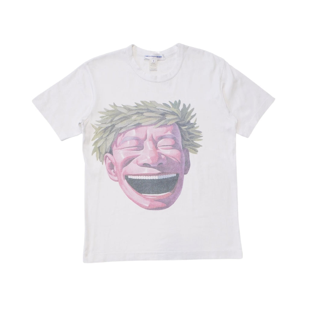 Comme Des Garcons Shirt 'Laughing Caesar' T-Shirt - Men's M