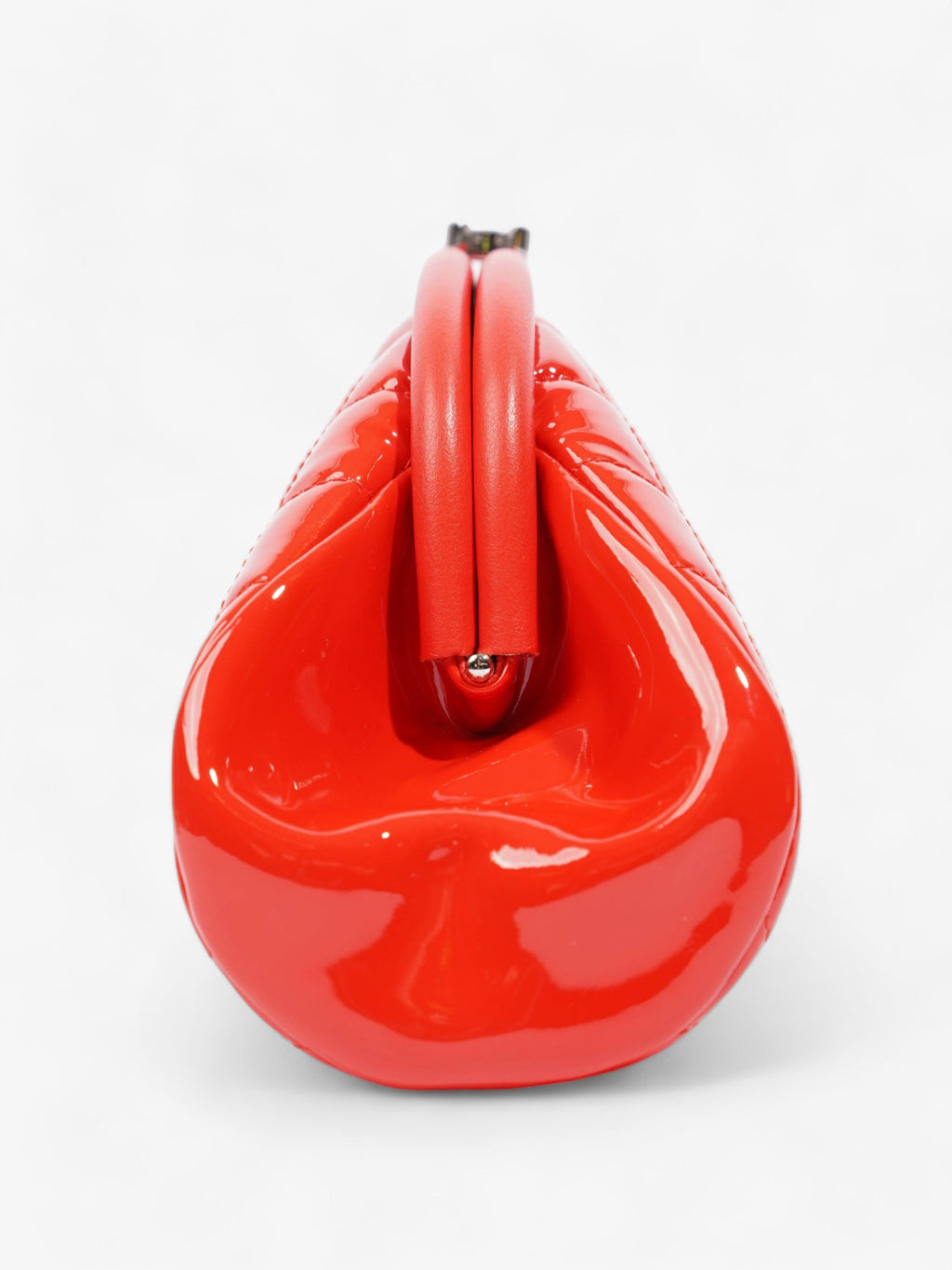 Chanel Timeless Clutch Red Patent Leather
