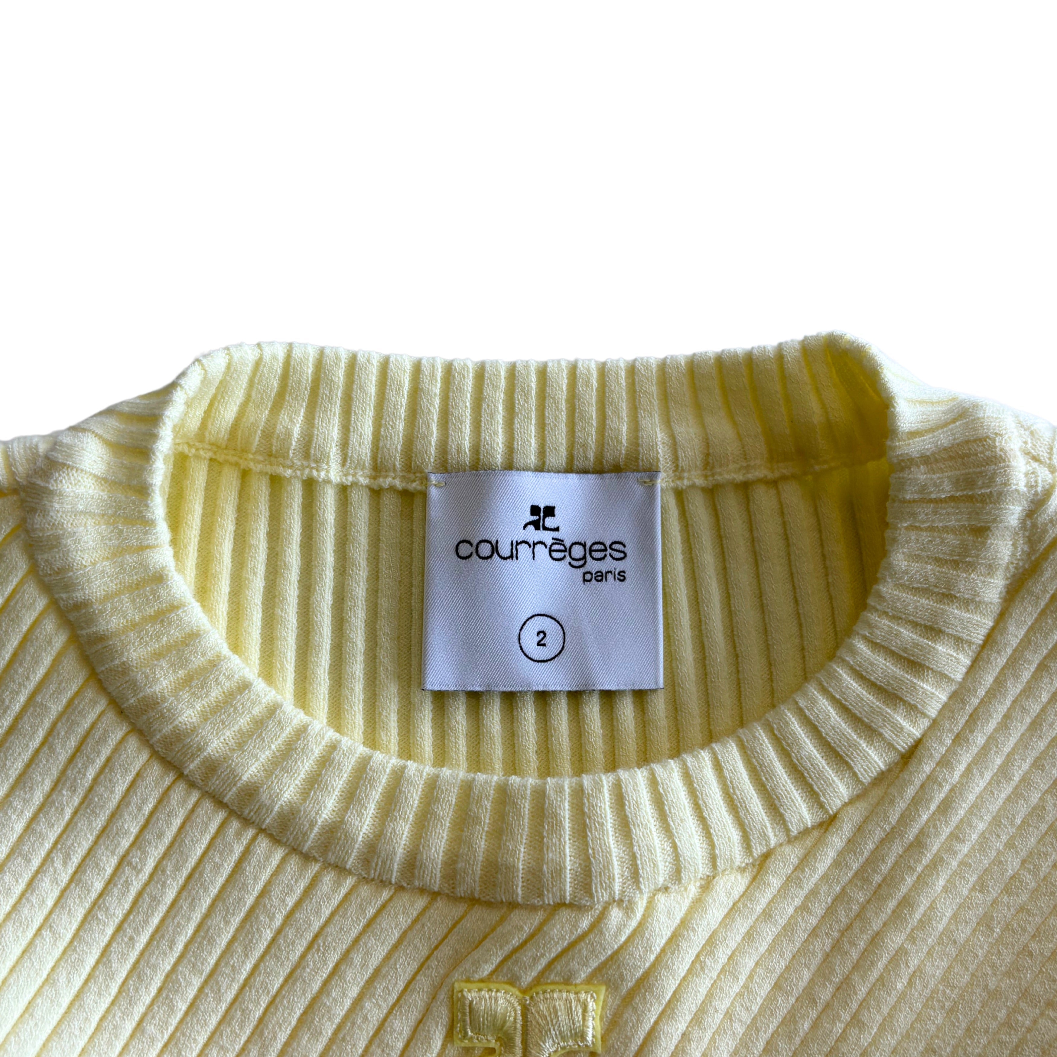 Courreges Crossed Long-Sleeve Top - Women's 2