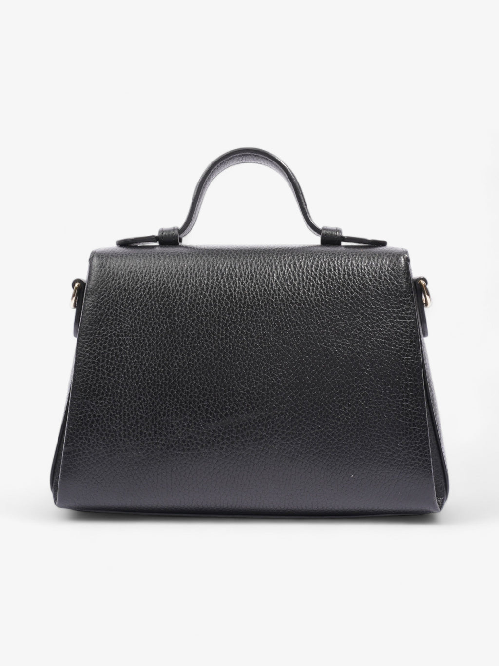 Gucci Interlocking G Shoulder Black Leather
