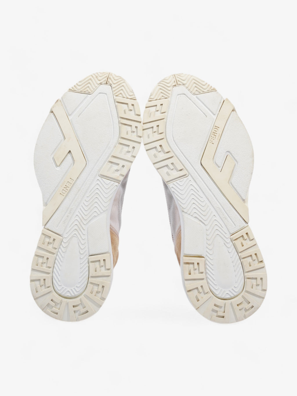 Fendi Flow Sneakers Nude / Beige  Mesh EU 37 UK 4