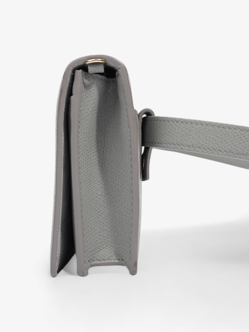 Christian Dior 30 Montaigne 2 In 1 Pouch Grey Calfskin Leather