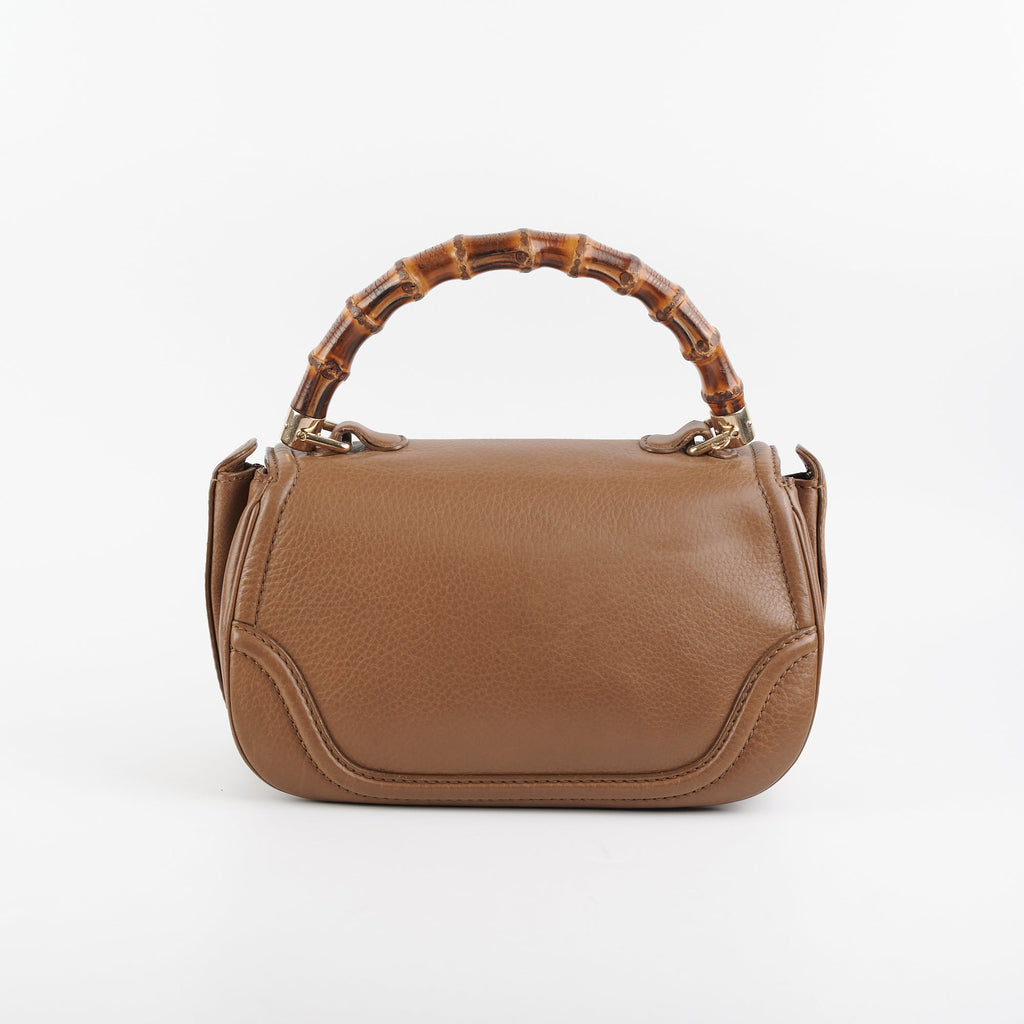 Gucci Top Handle Horsebit Beige