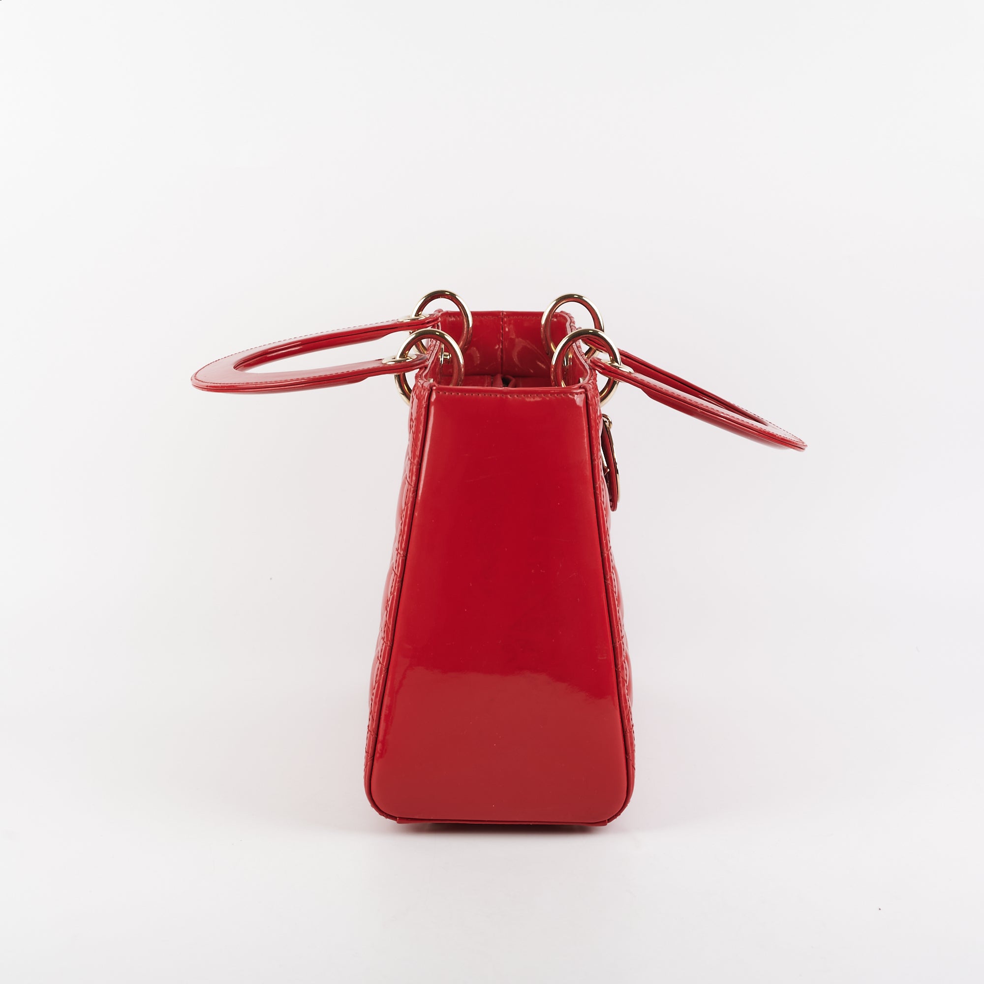 Dior Medium Lady Dior Red