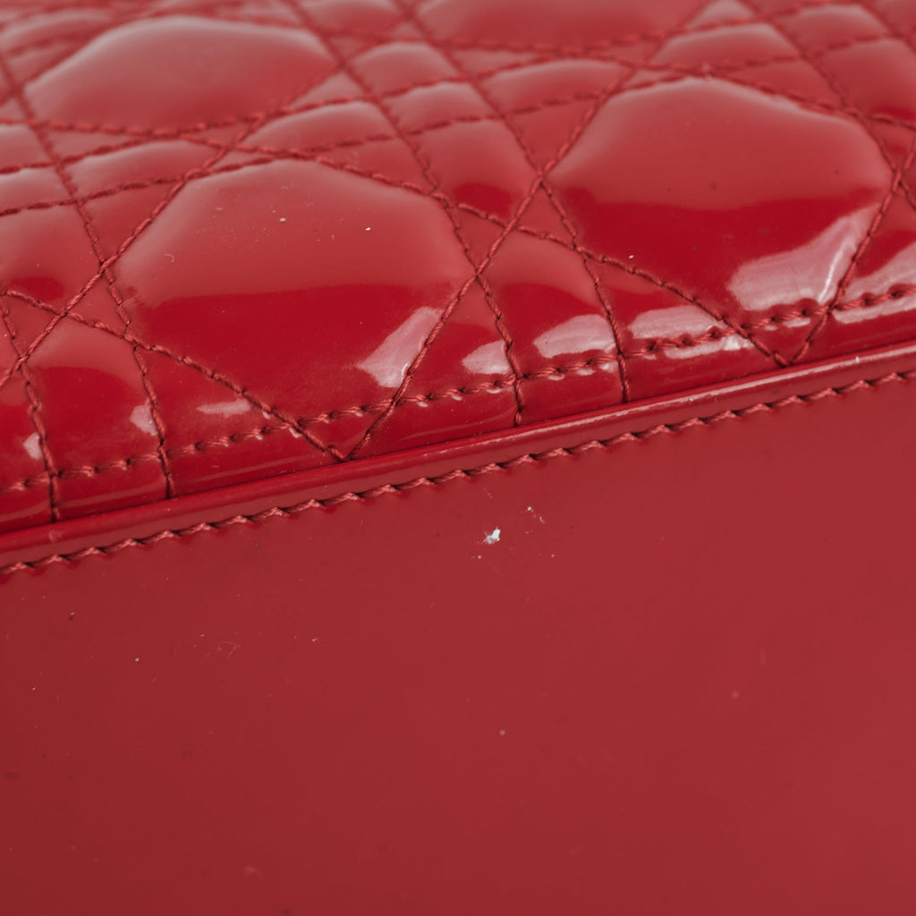 Dior Medium Lady Dior Red