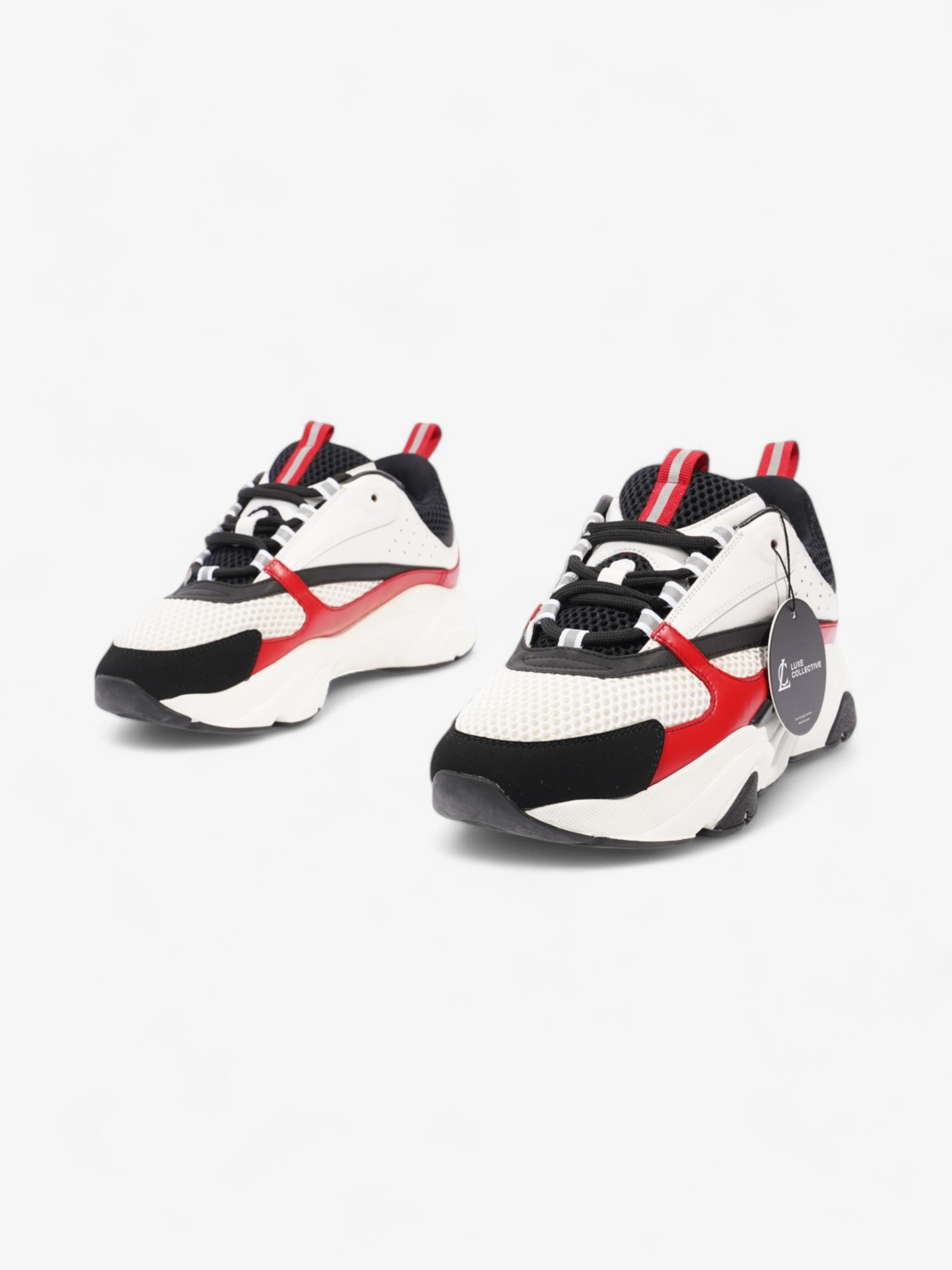 Christian Dior B22 Black / Red / White Mesh EU 41 UK 7