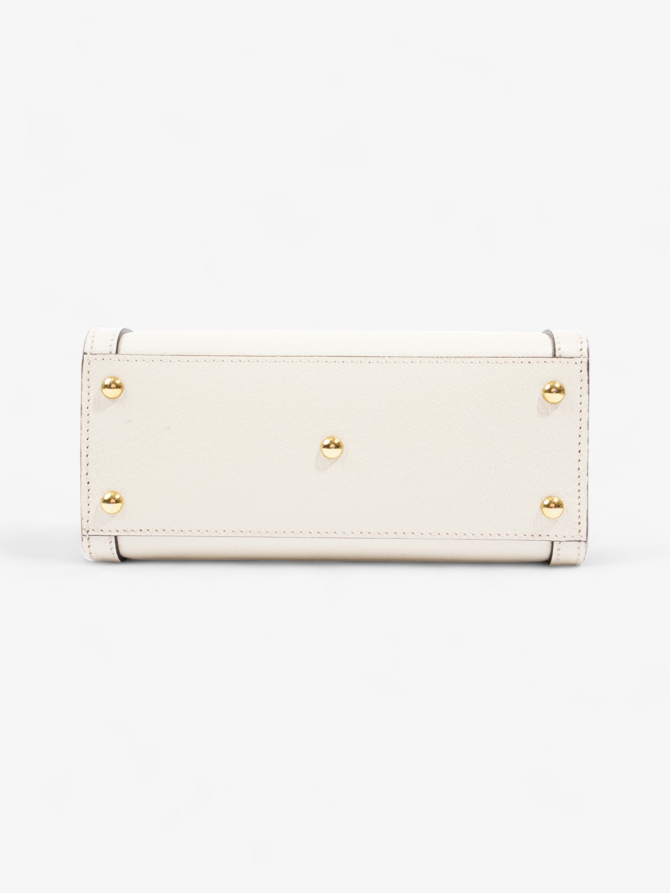 Gucci Diana Mini Tote Cream Leather