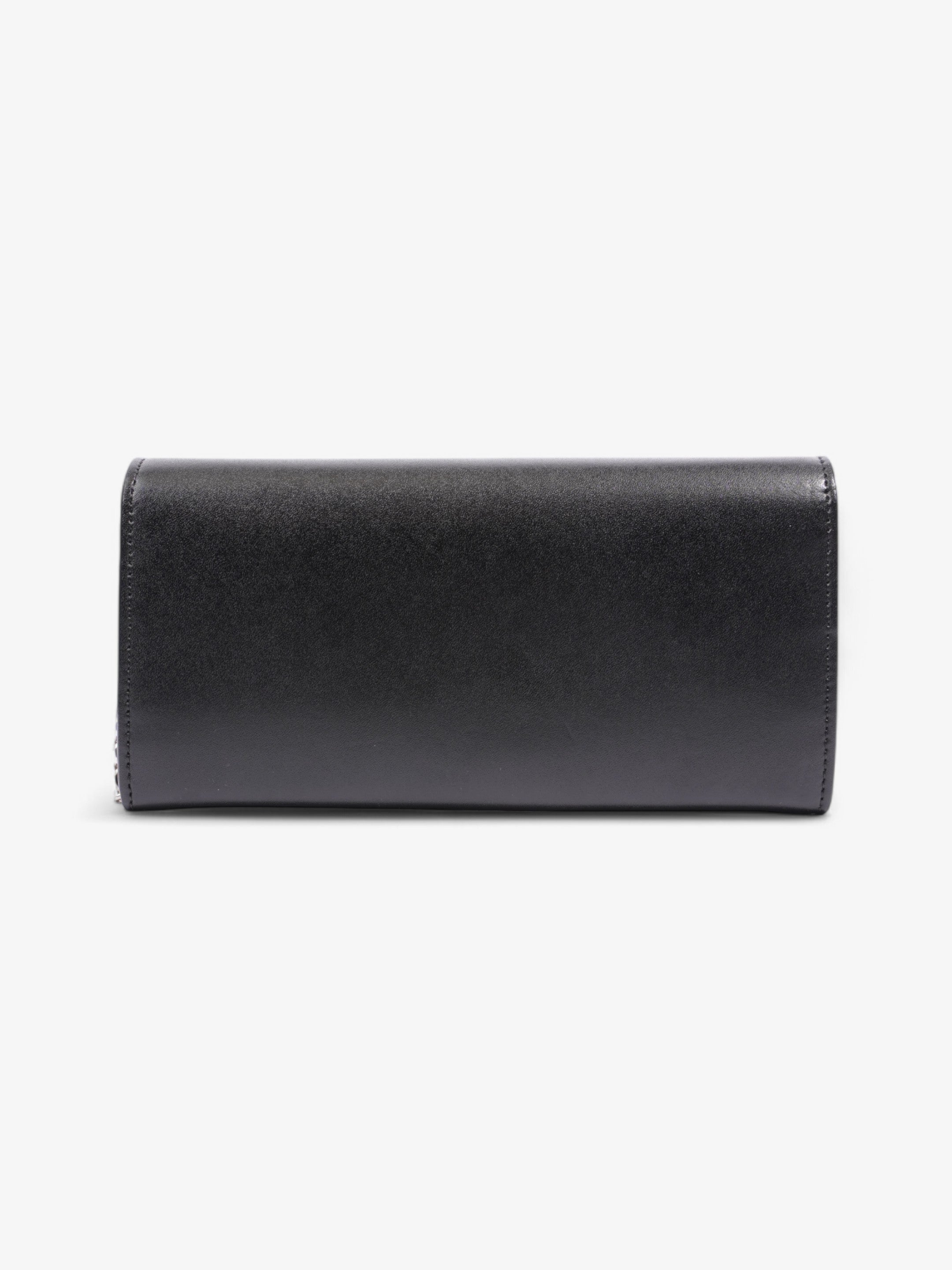 Fendi Wallet On Chain Black / Multicolour Leather
