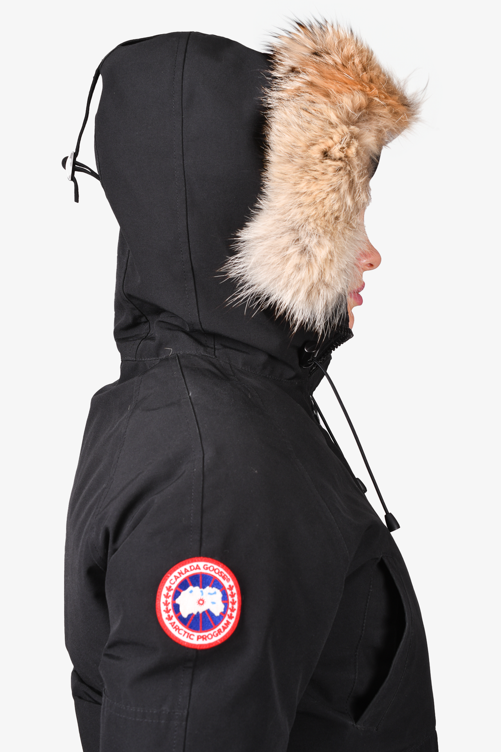 Canada Goose Black 'Chilliwack Bomber' Down Jacket Size XS