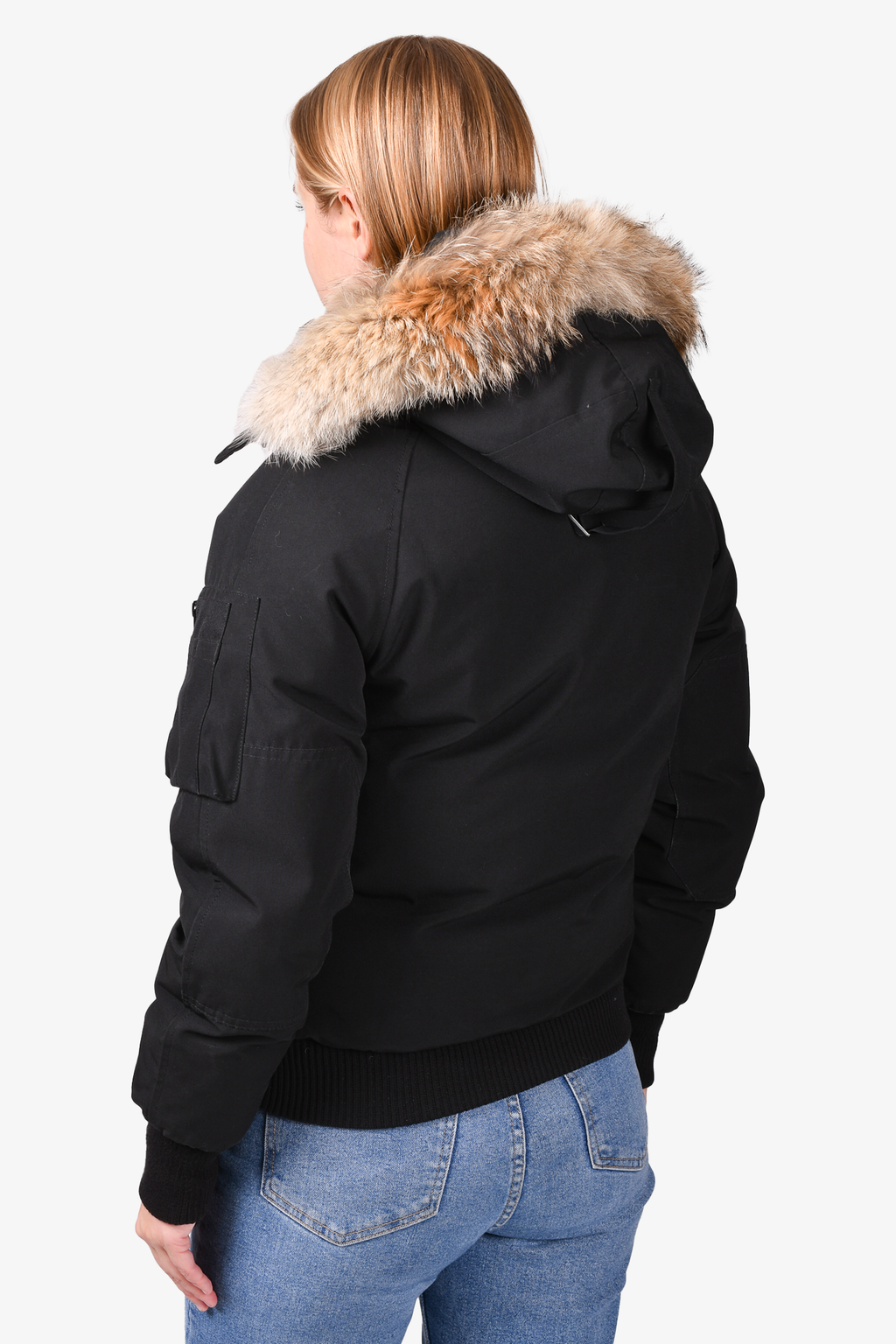 Canada Goose Black 'Chilliwack Bomber' Down Jacket Size XS