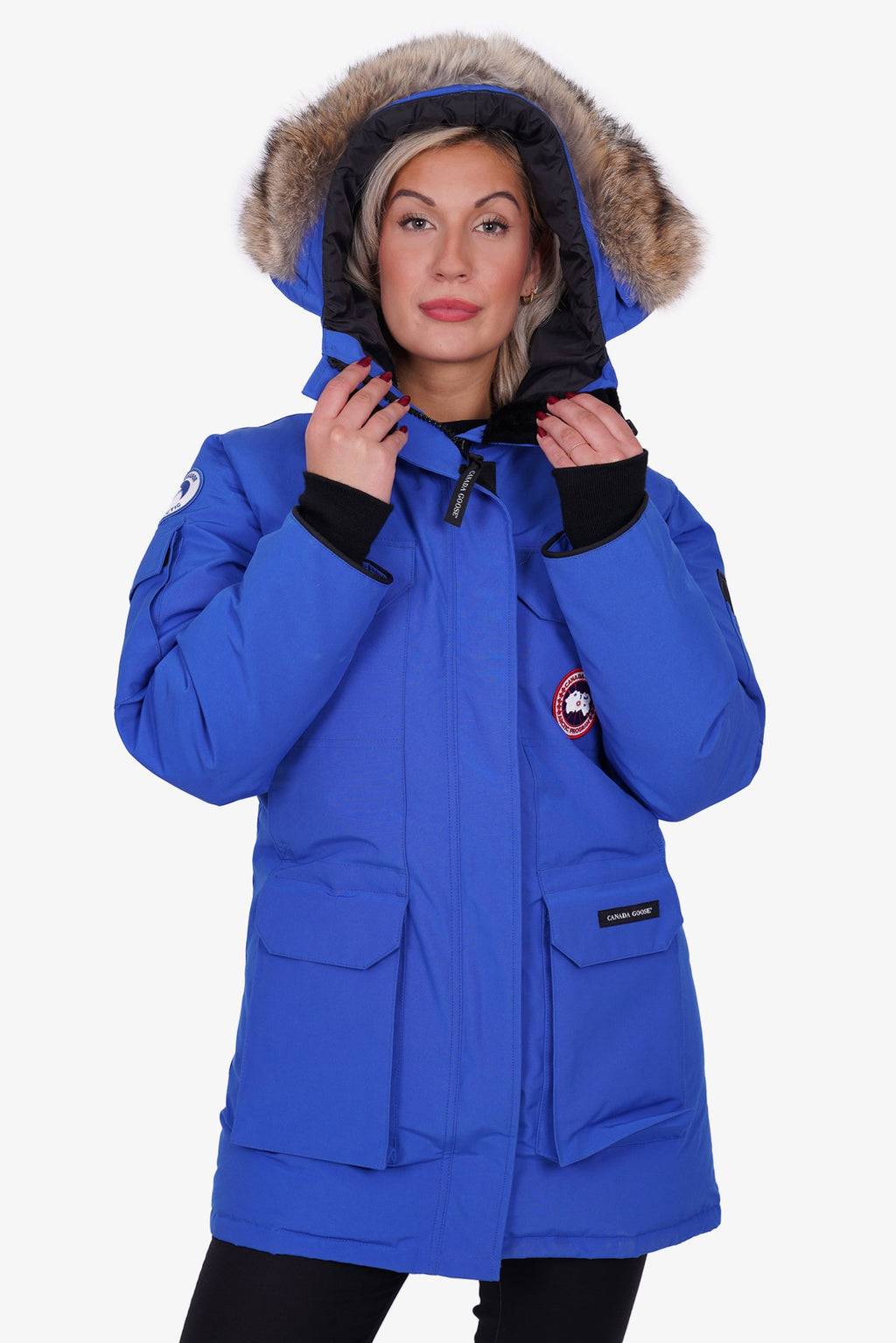 Canada Goose Blue Expedition Parka Size M Mens