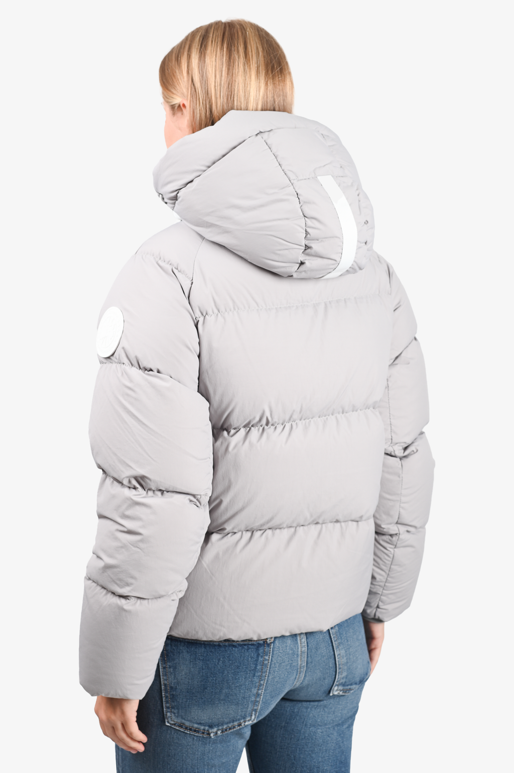 Canada Goose Grey "Arctic Program" Puffer Jacket Size XXS