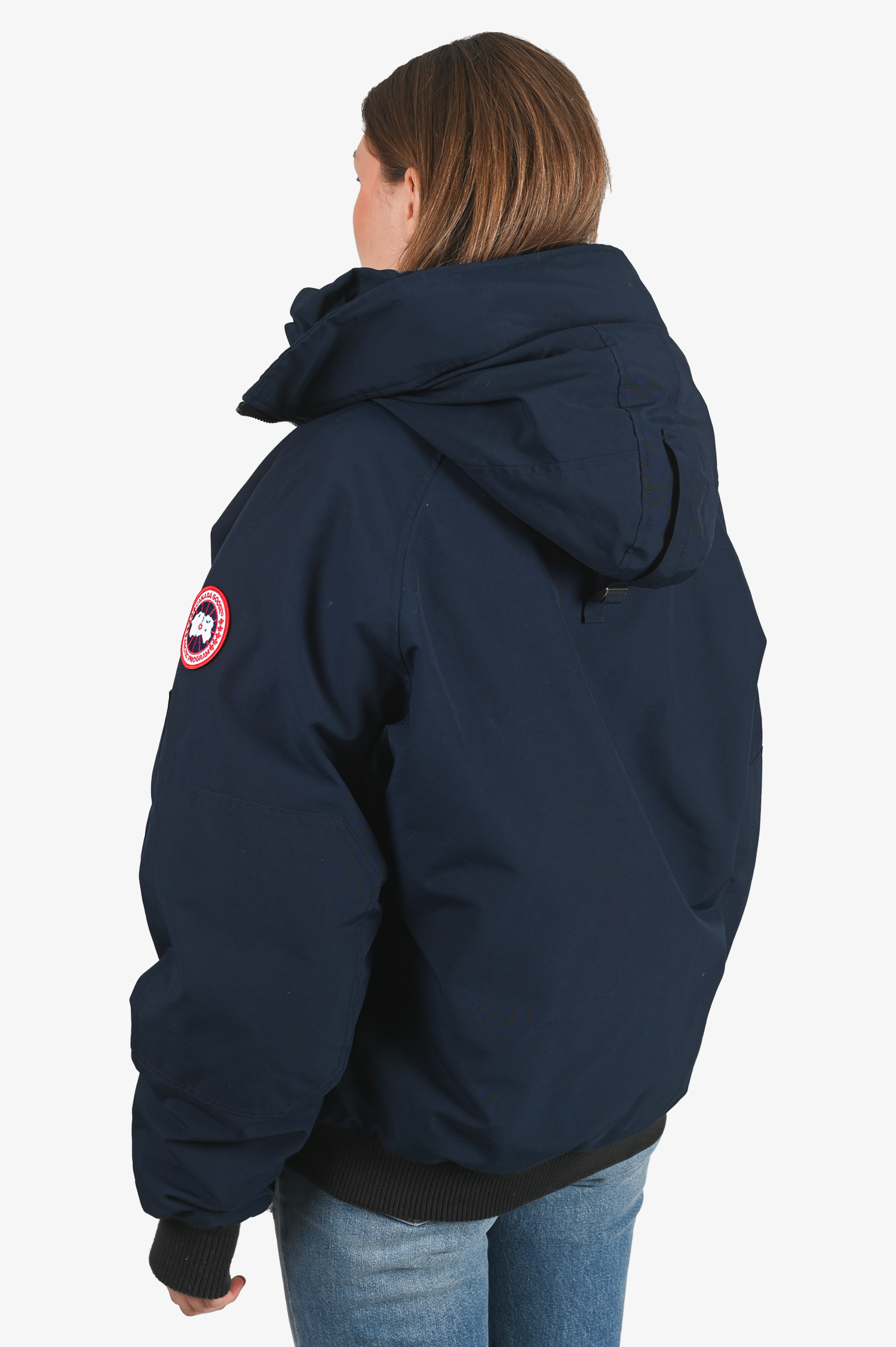 Canada Goose Navy Down Bomber Parka Size L Mens