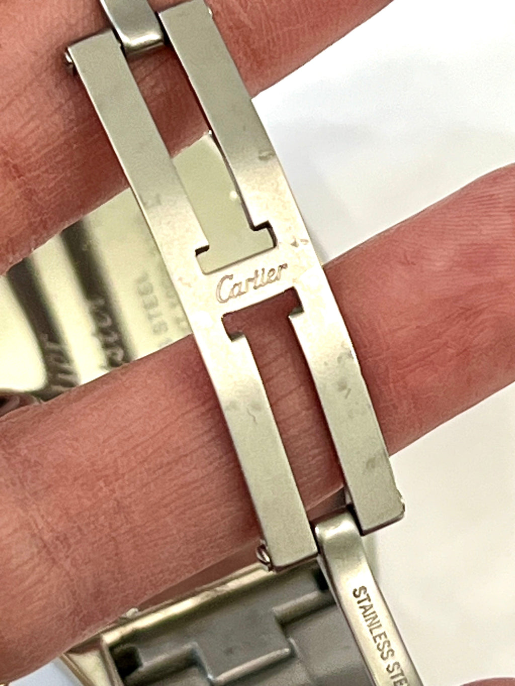 CARTIER ROADSTAR CHRONOGRAPH STAINLESS STEEL XL WATCH W62020X6