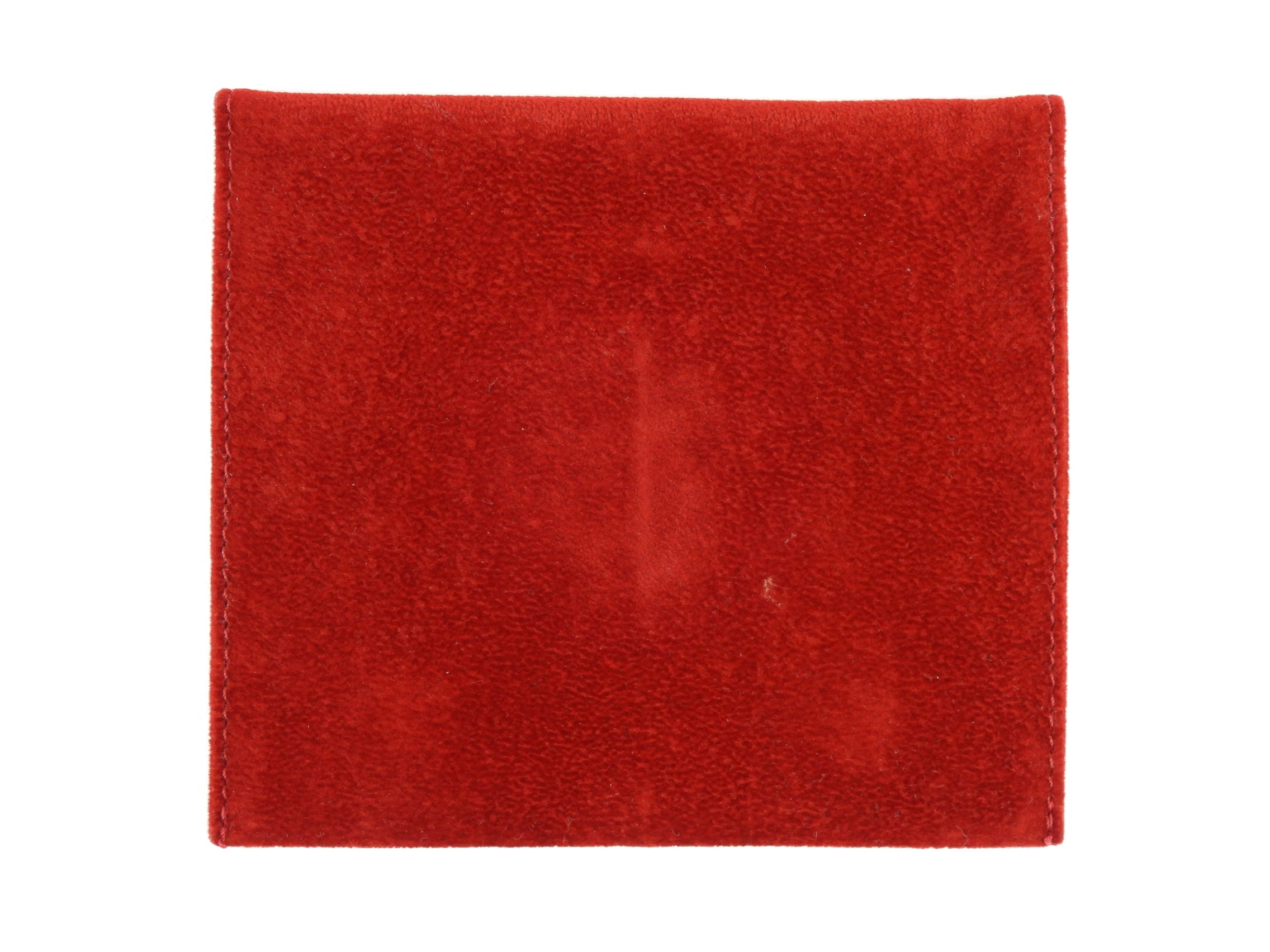 Cartier Red Jewelry Travel Pouch and Watch Bracelet Cushion