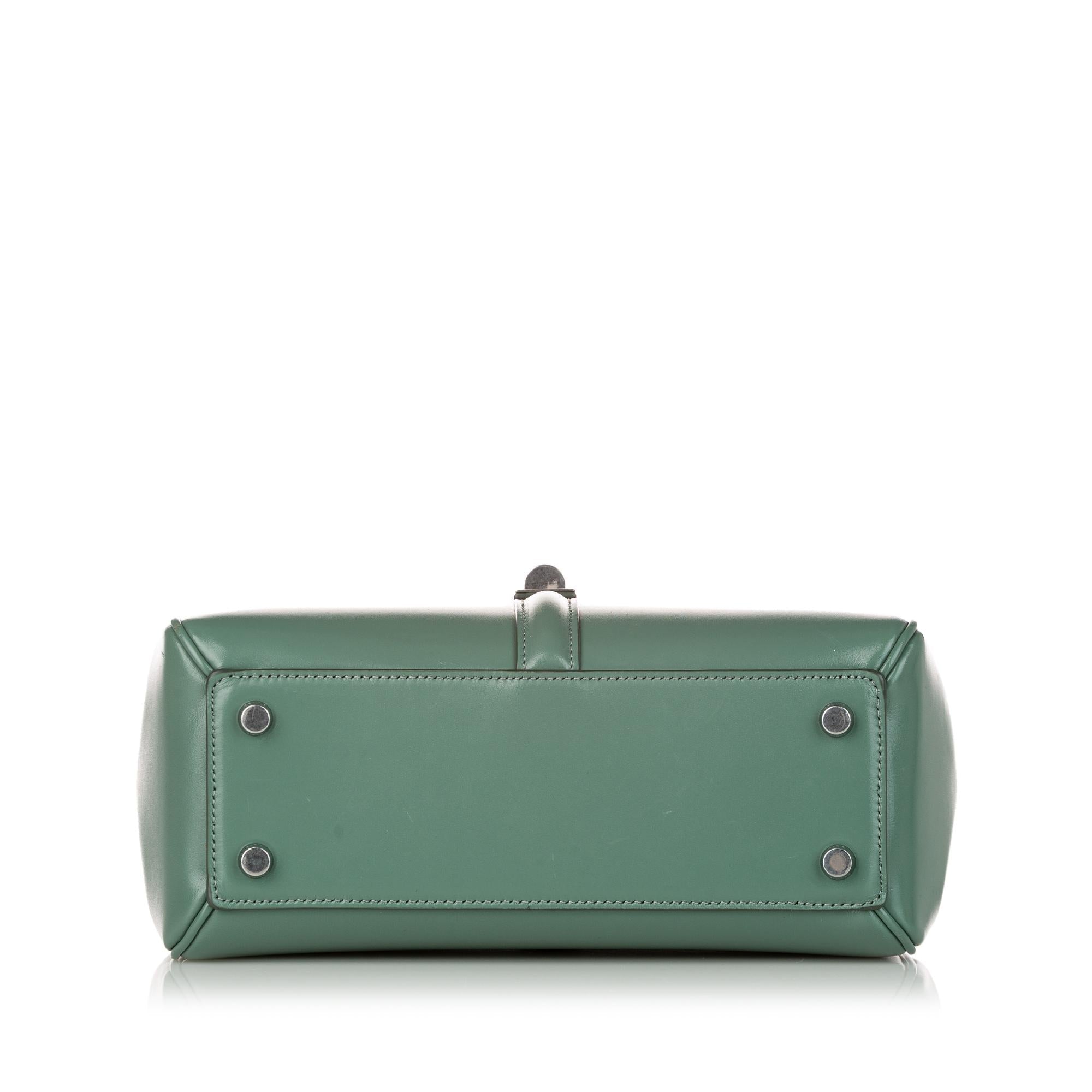 Celine 16 Leather Satchel (SHG-30823)