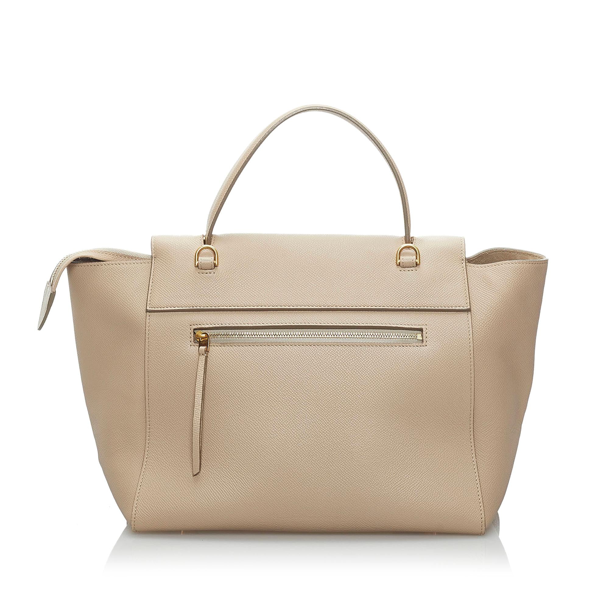 Celine Belt Leather Satchel (SHG-34173)