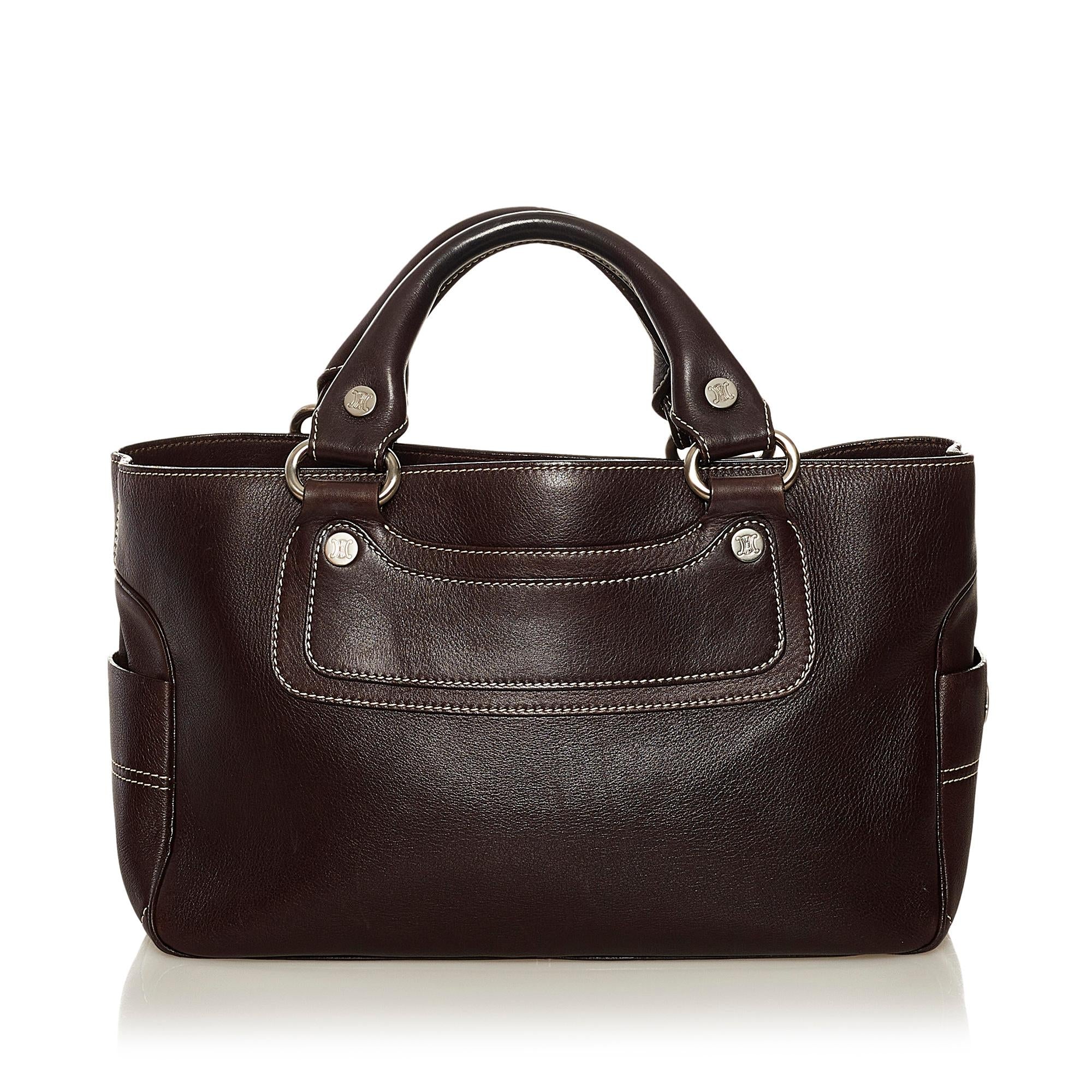 Celine Boogie Leather Handbag (SHG-34937)