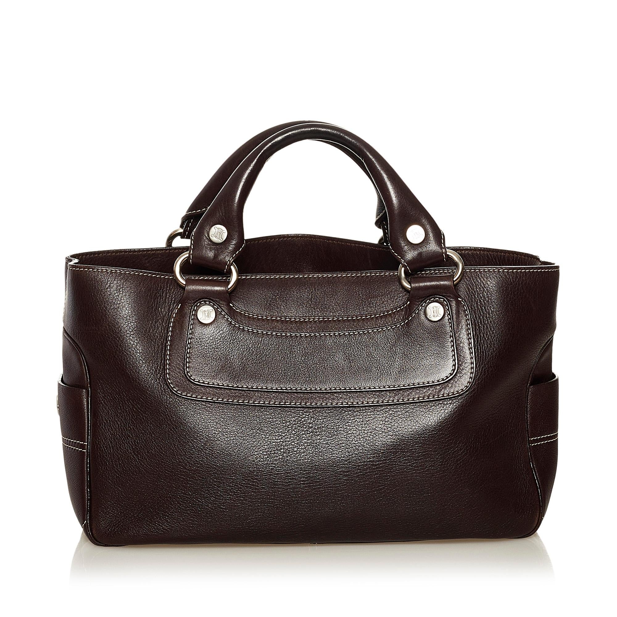 Celine Boogie Leather Handbag (SHG-34937)