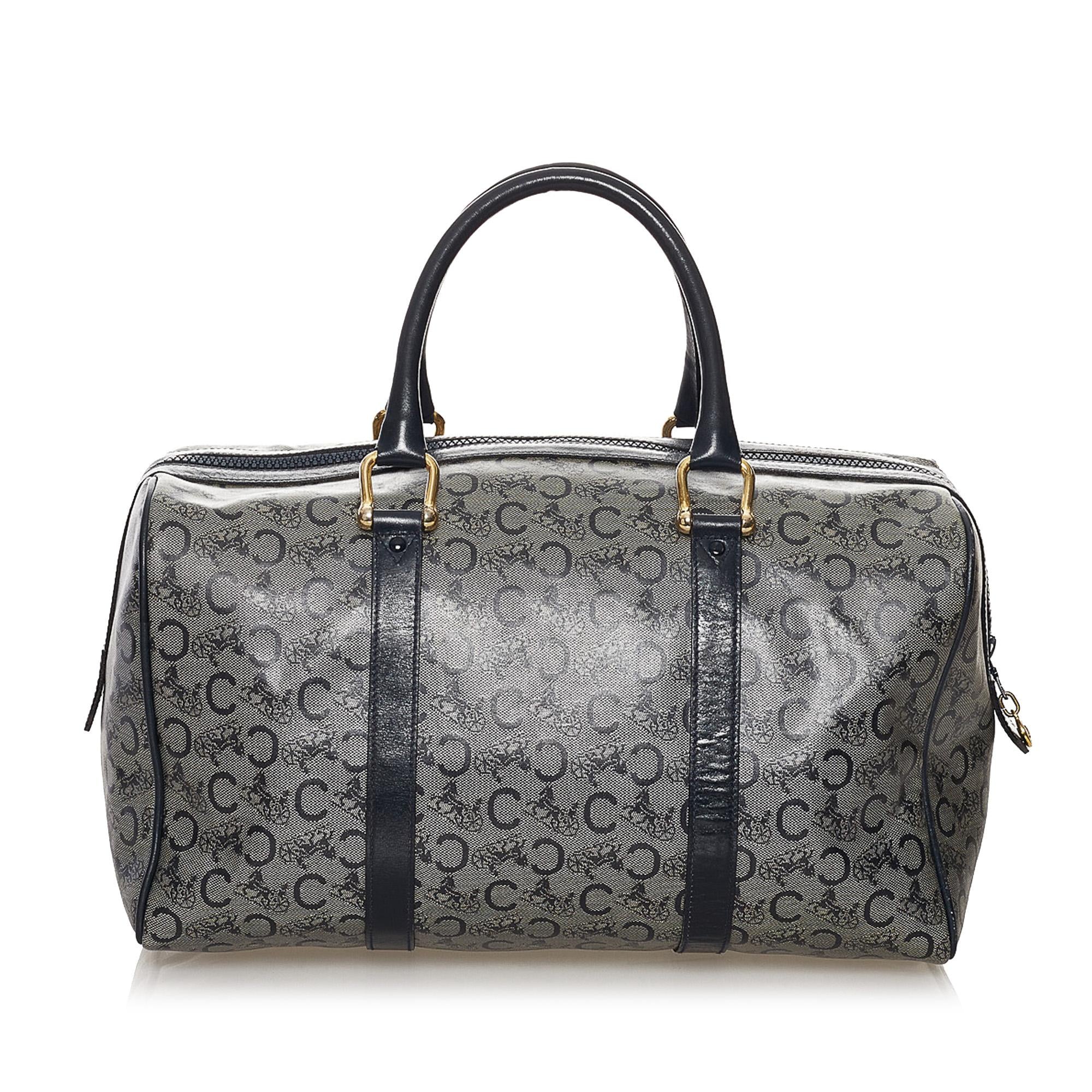 Celine C Macadam Boston Bag (SHG-32692)