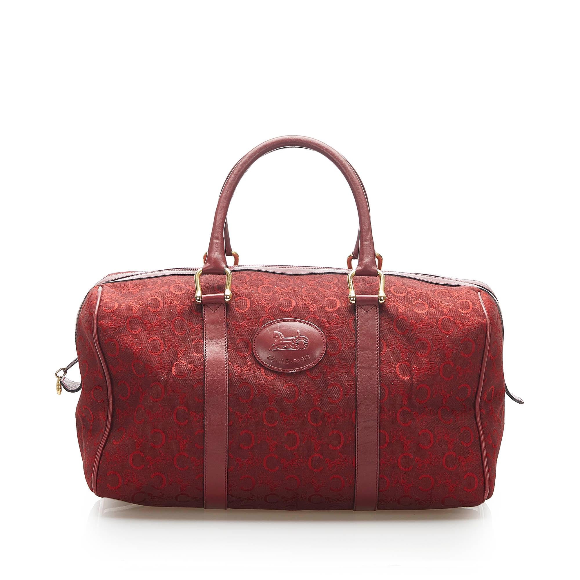 Celine Canvas C Macadam Satchel (SHG-16480)
