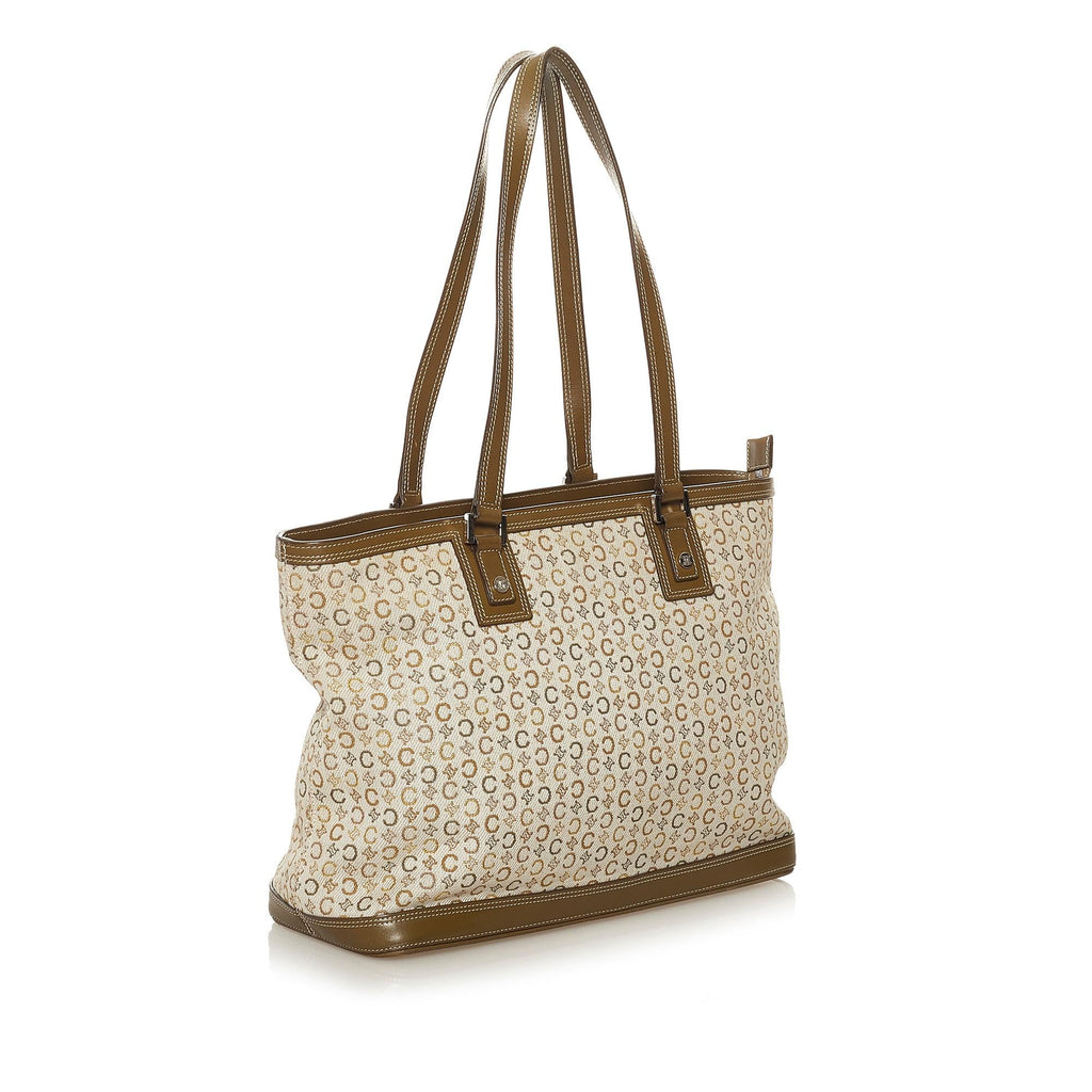 Celine C Macadam Canvas Shoulder Bag (SHG-34837)