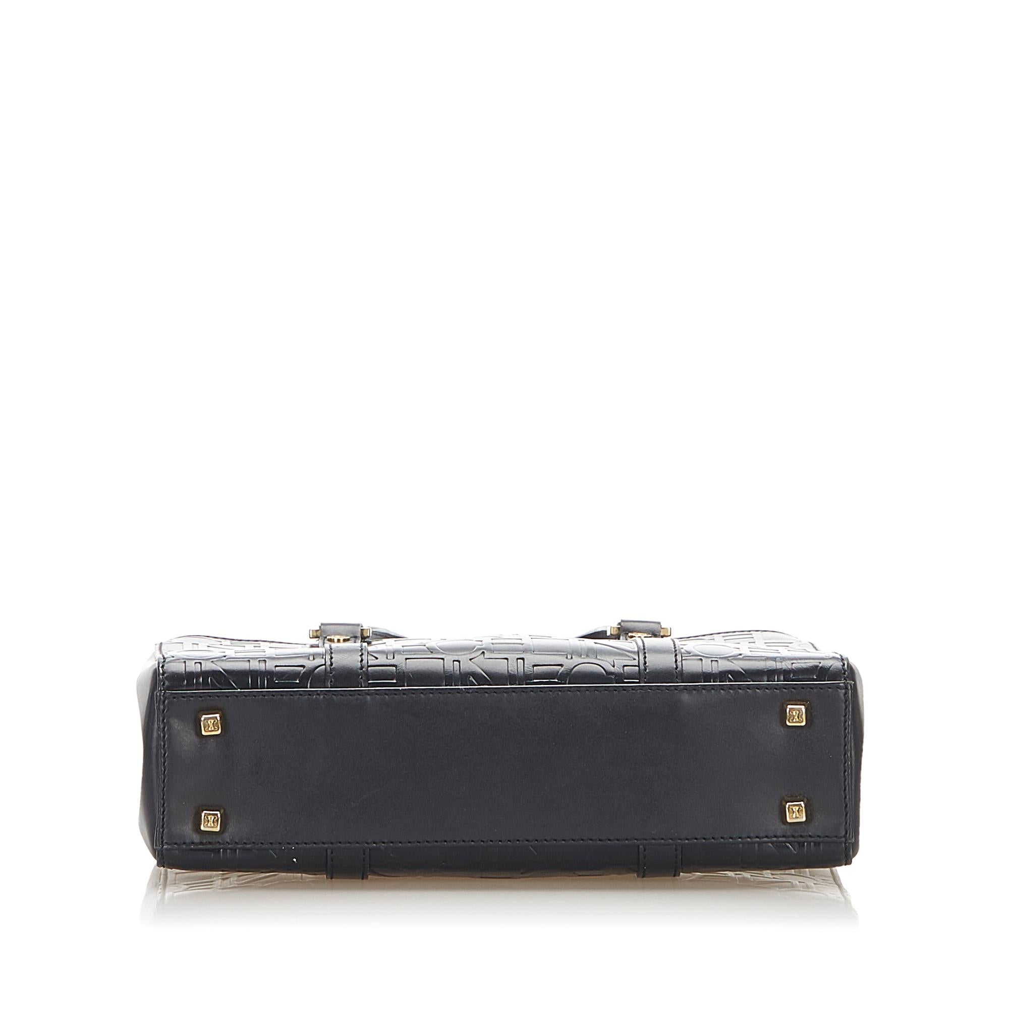 Celine Embossed Leather Tote Bag (SHG-17448)