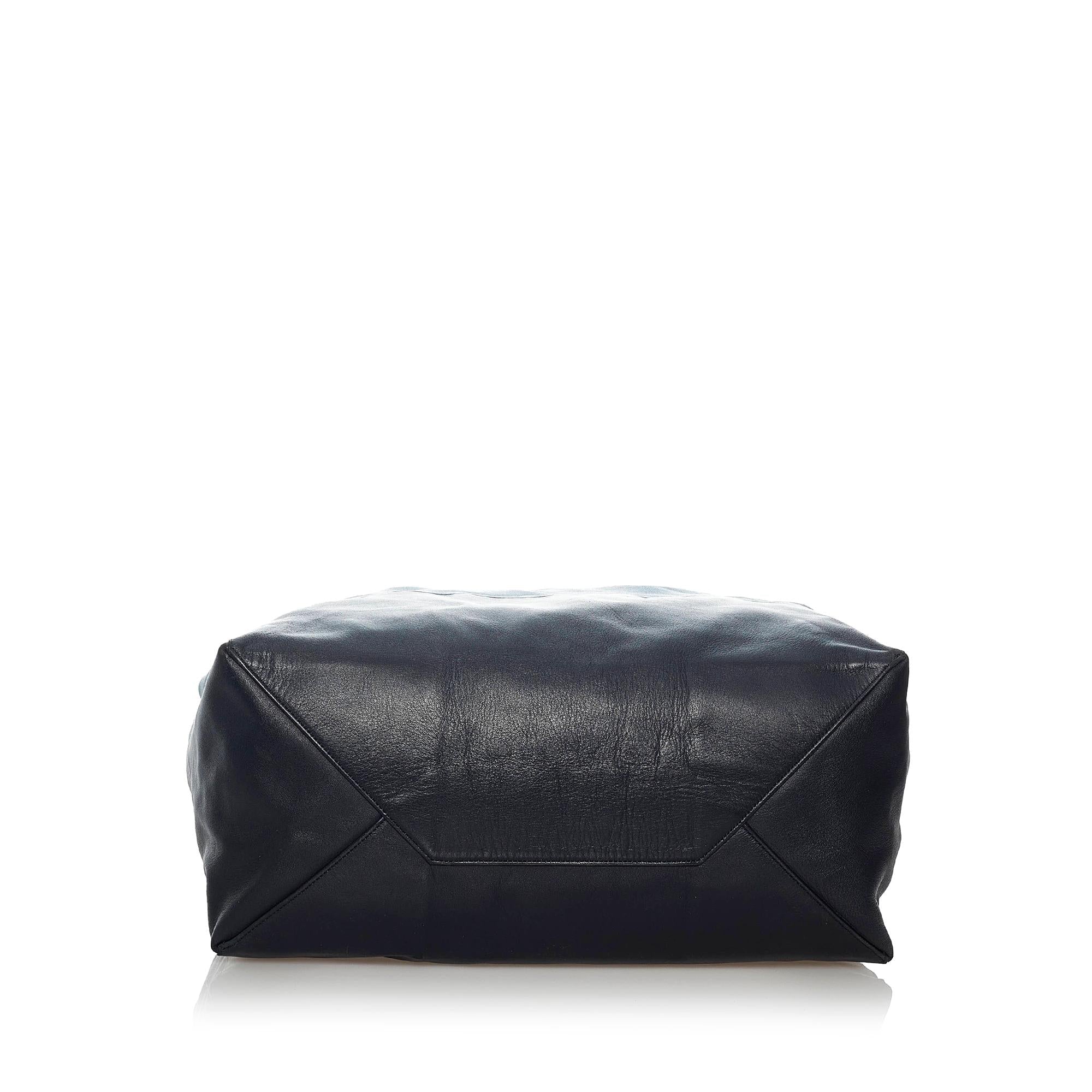 Celine Horizontal Cabas Leather Tote Bag (SHG-30308)