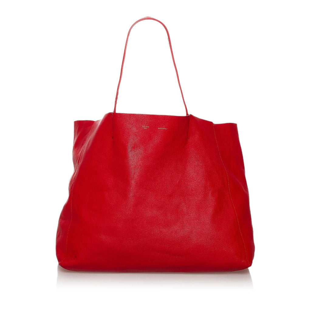 Celine Horizontal Cabas Leather Tote Bag (SHG-31163)