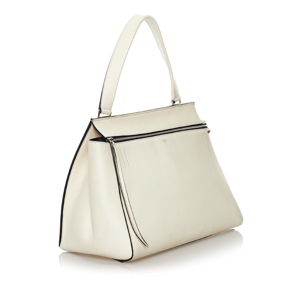 Celine Large Edge Leather Handbag (SHG-31727)