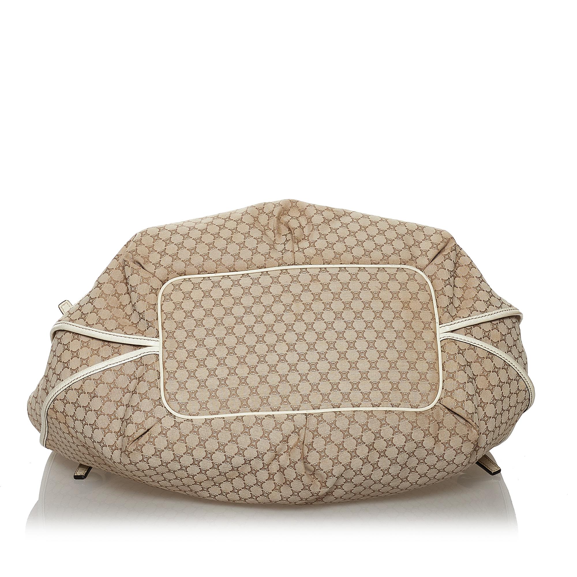 Celine Macadam Bittersweet Canvas Shoulder Bag (SHG-30187)