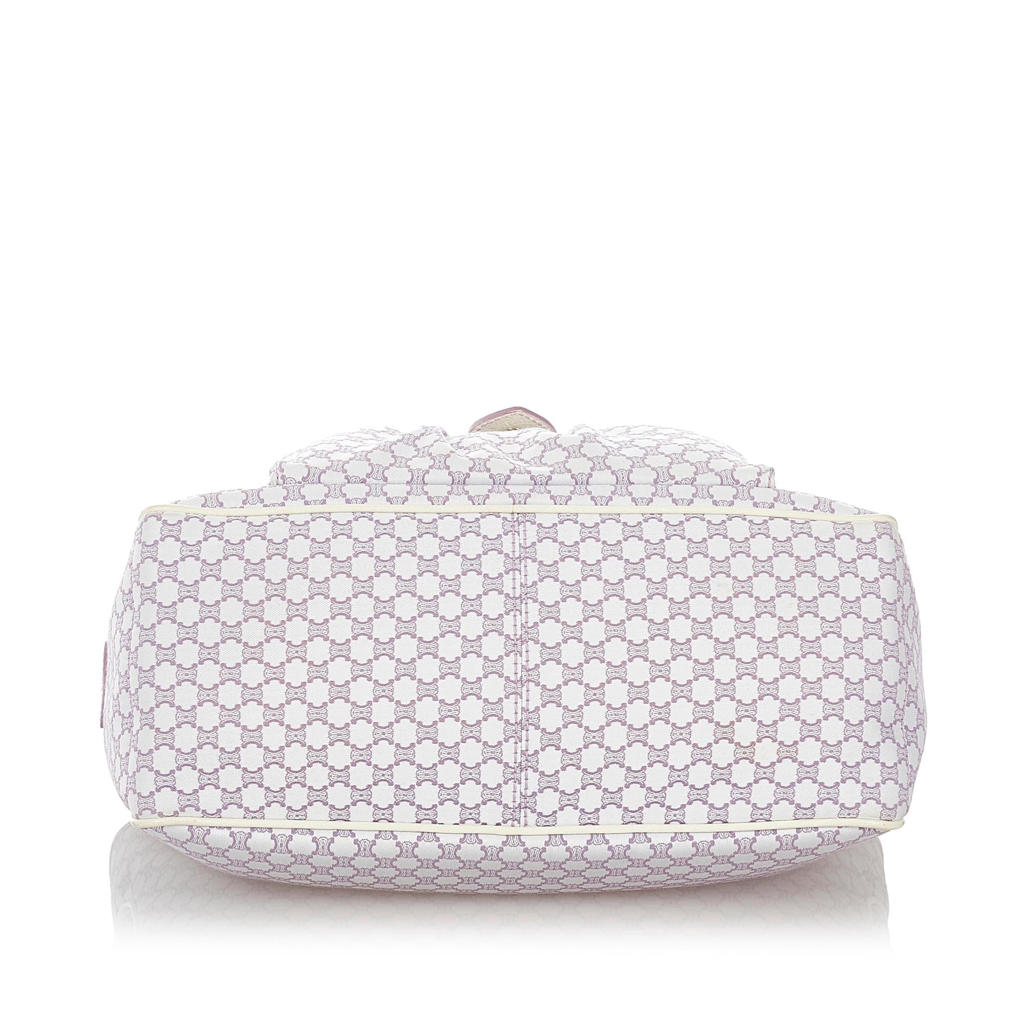 Celine Macadam Boogie Canvas Handbag (SHG-26857)