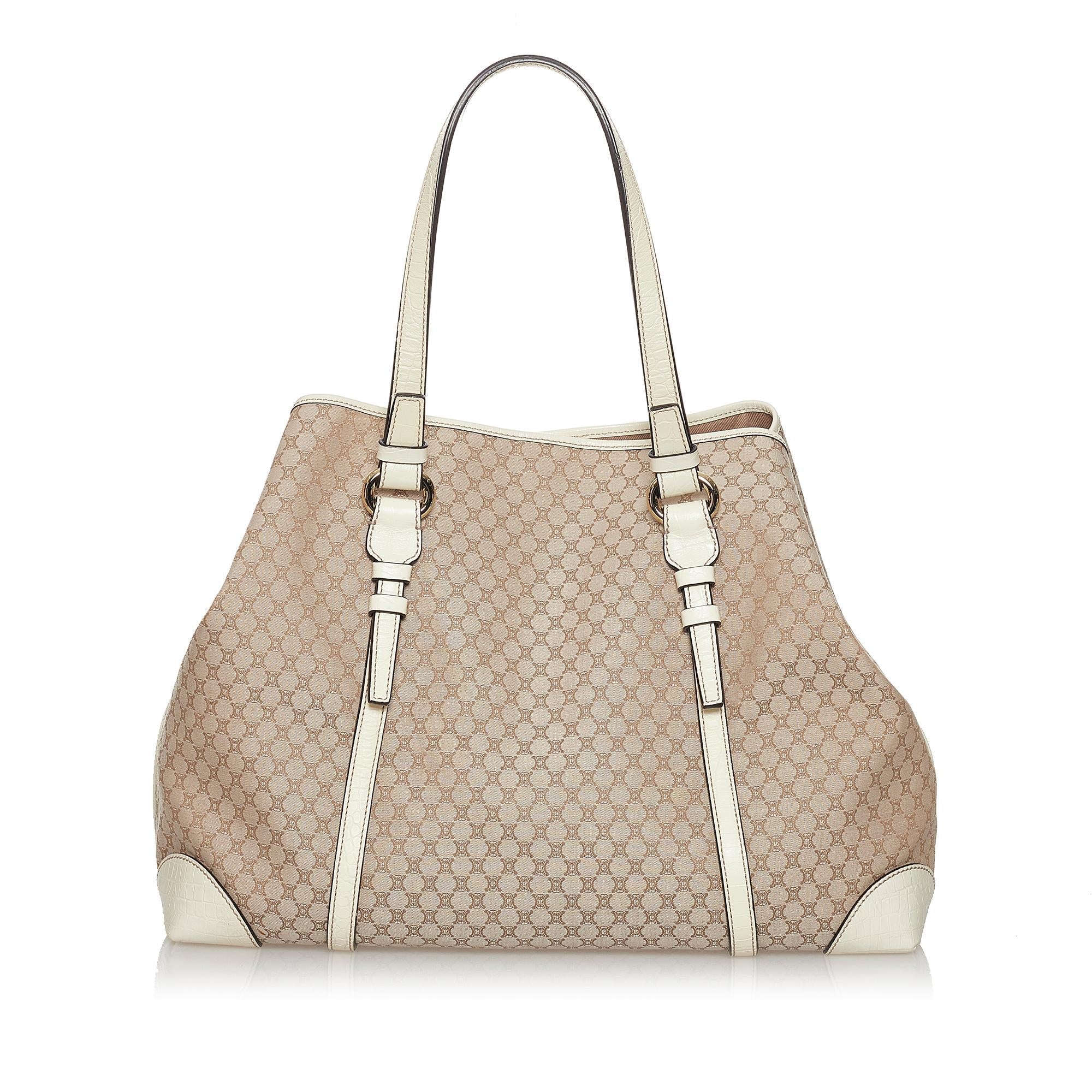 Celine Macadam Canvas Tote Bag (SHG-31242)