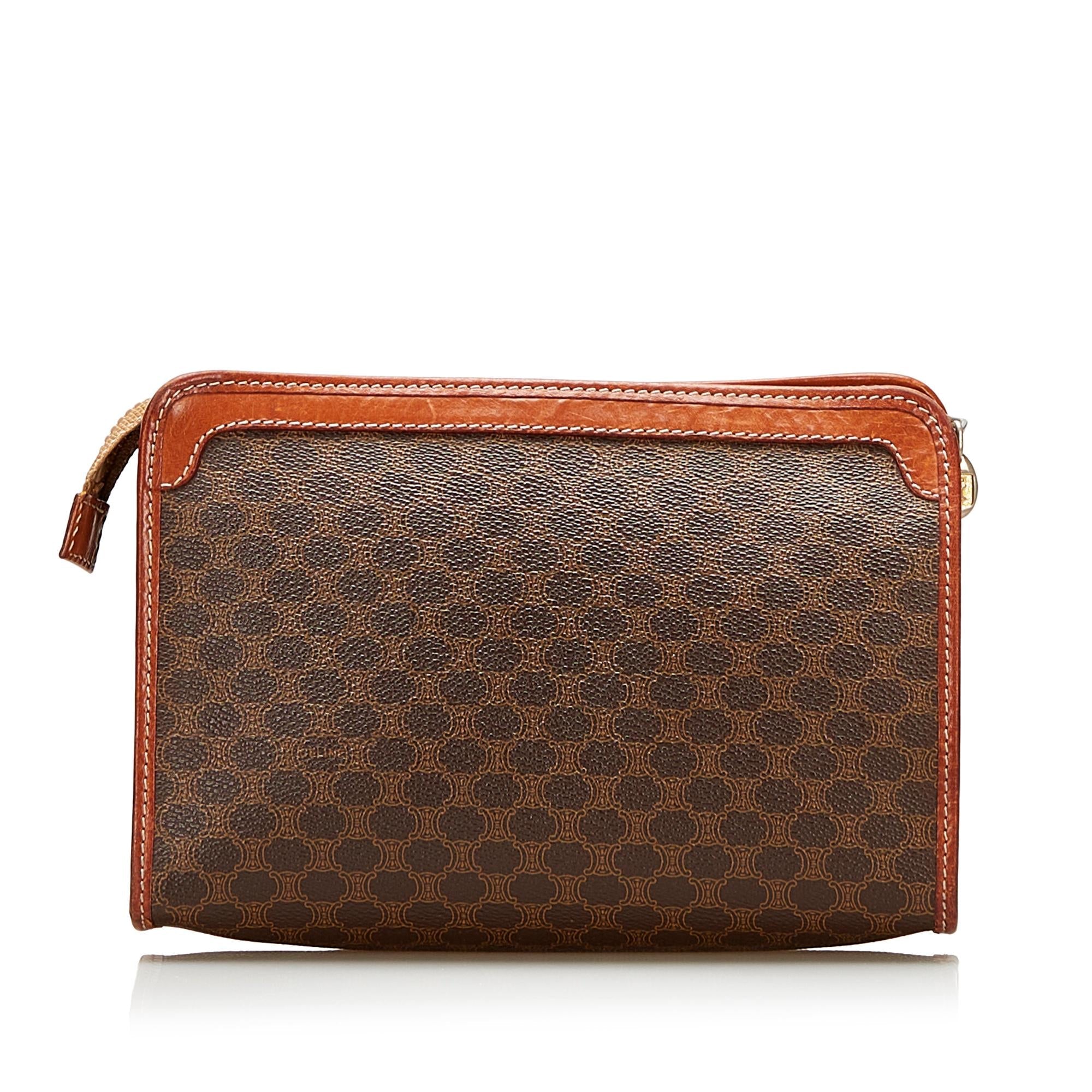 Celine Macadam Clutch Bag (SHG-35677)