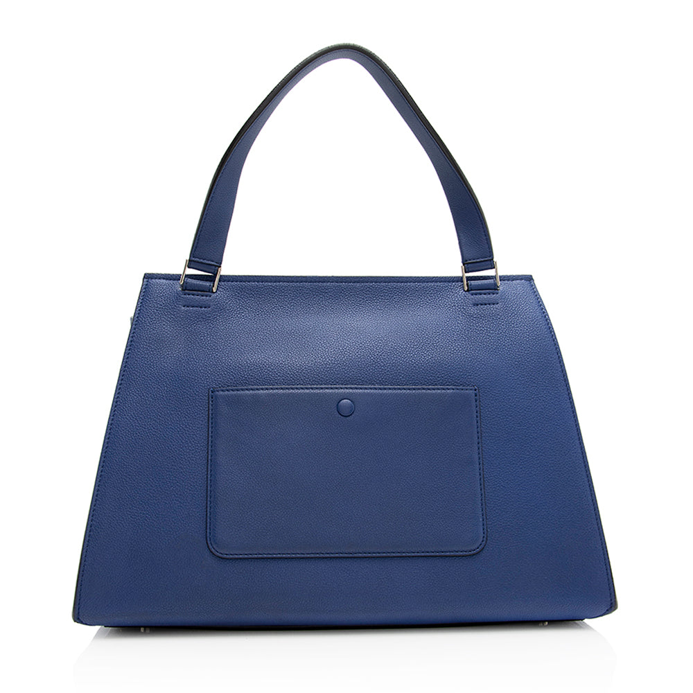 Celine Pebbled Leather Medium Edge Tote (SHF-20103)