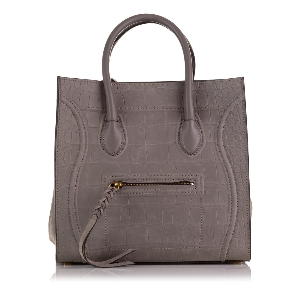 Celine Phantom Luggage Tote Bag (SHG-6ExrNG)