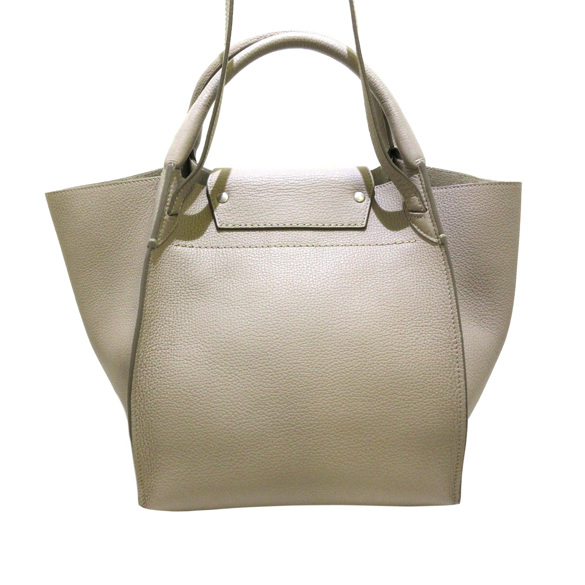 Celine Small Big Leather Satchel (SHG-35132)