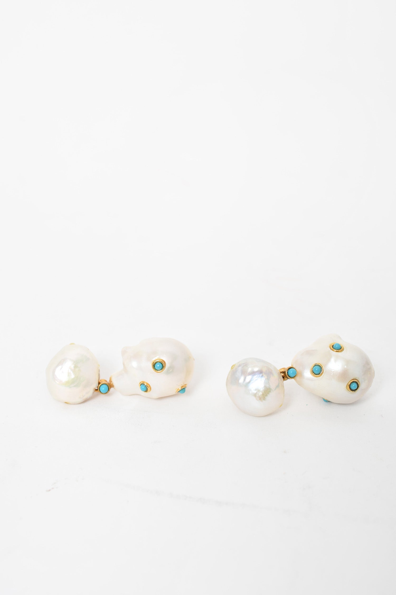Celine Baroque Pearl Drop Earrings